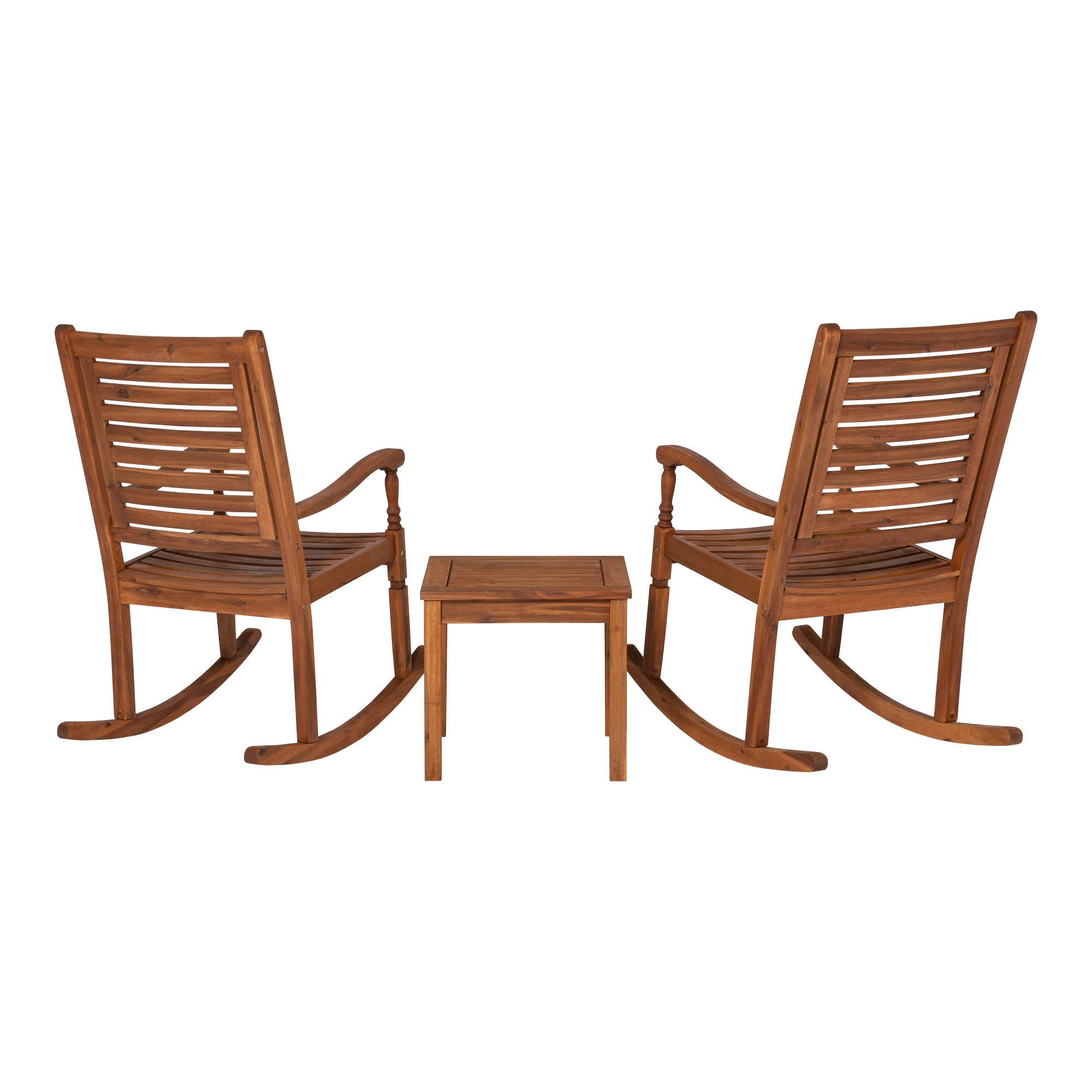 Walker Edison LWGWRCST3BR Patio-Conversation-Sets - View #4