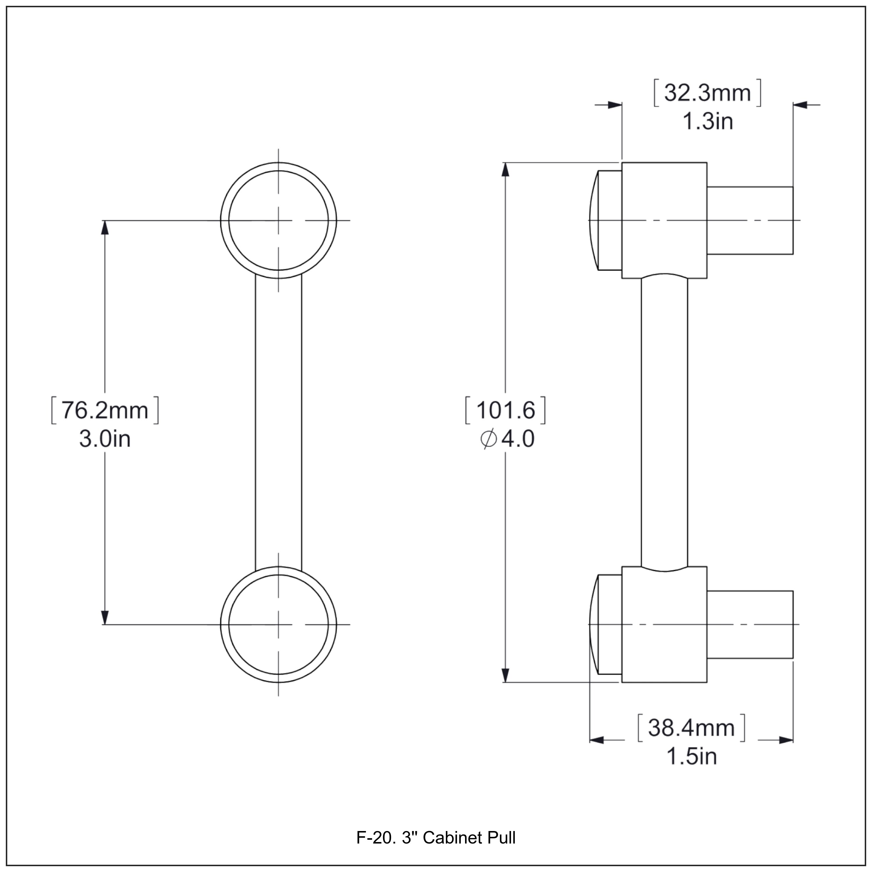 Allied Brass F-20-SN Cabinet-Pulls - View #11