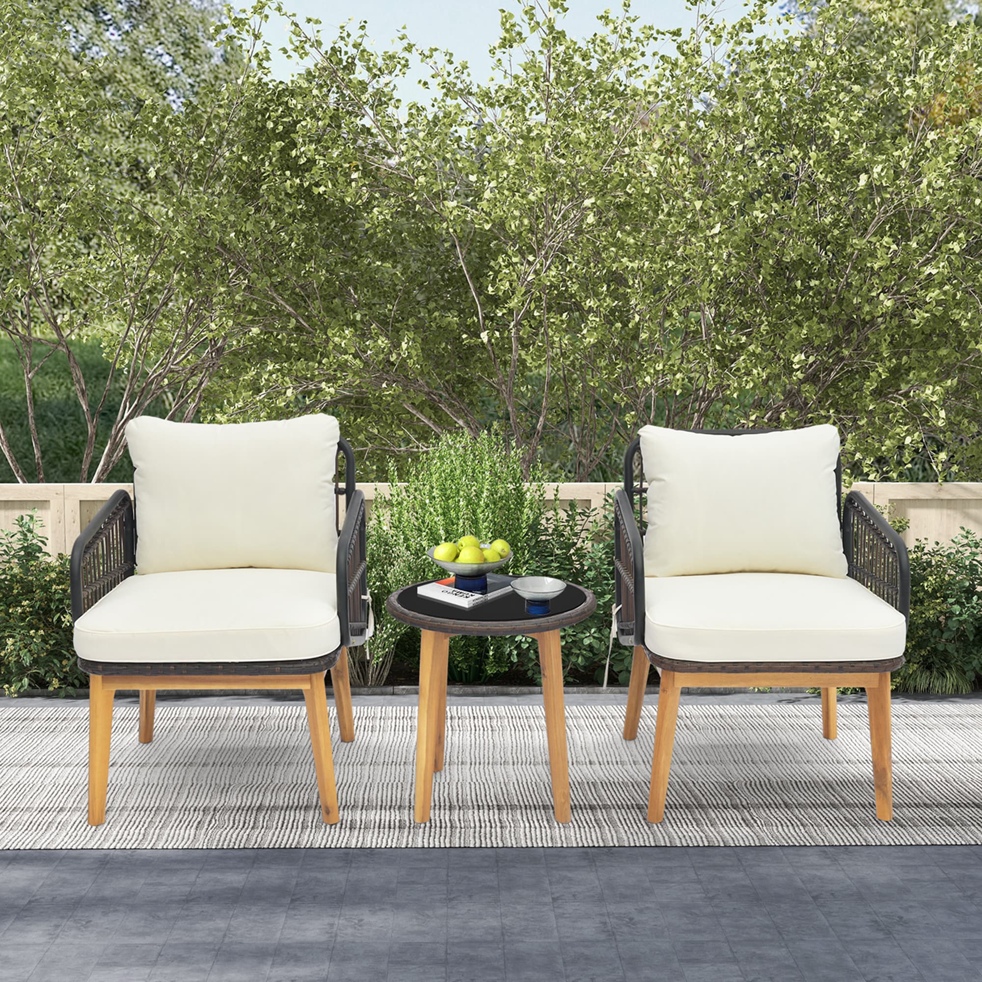 Costway LWS00073 Patio-Conversation-Sets - View #4