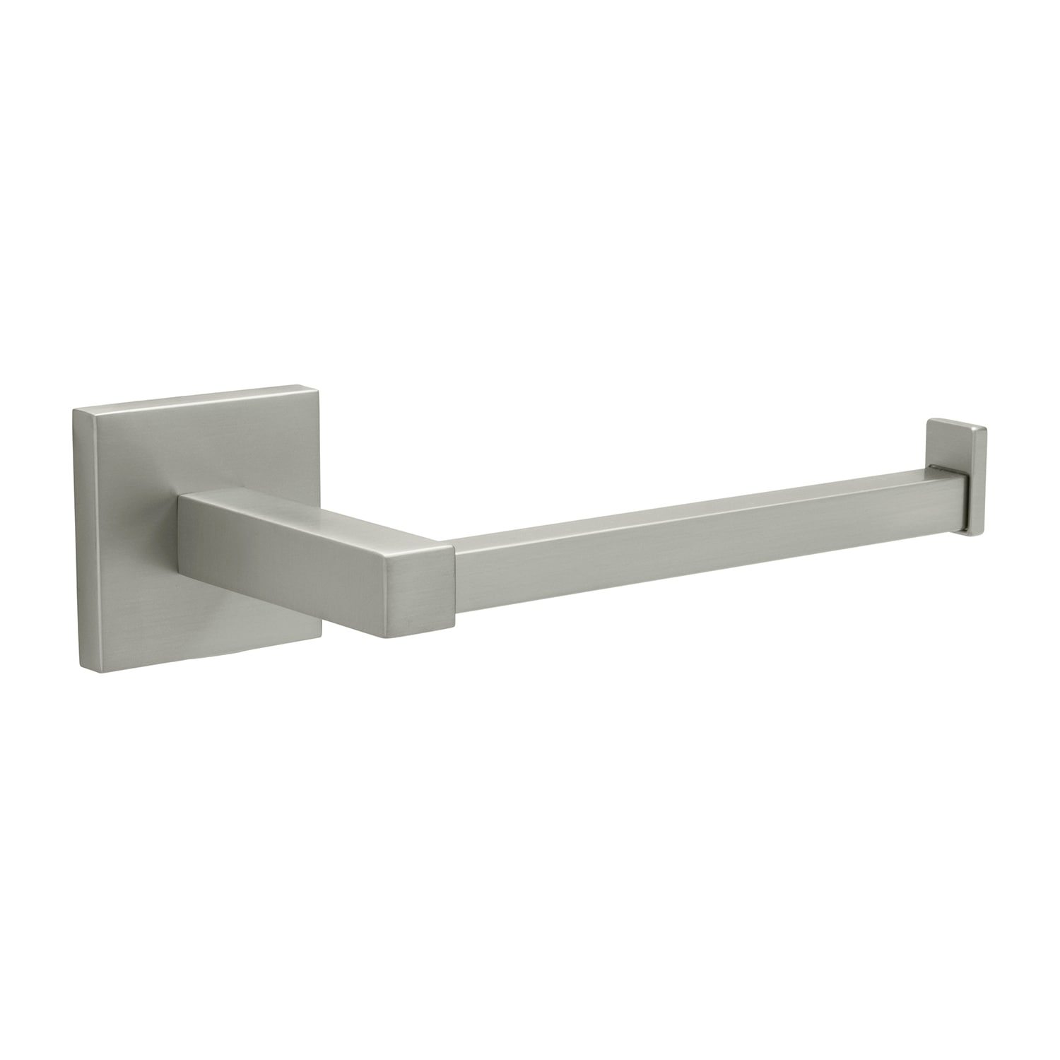 Hickory Hardware H079293-SS Skylight Stainless Steel Wall mount Single post Toilet Paper Holder 1 -Rolls with Storage
