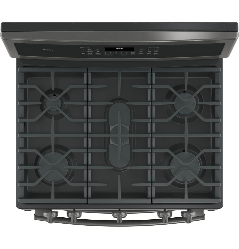 GE Profile 30-in 5 Burners 4.3-cu Ft / 2.5-cu Ft Self-cleaning ...