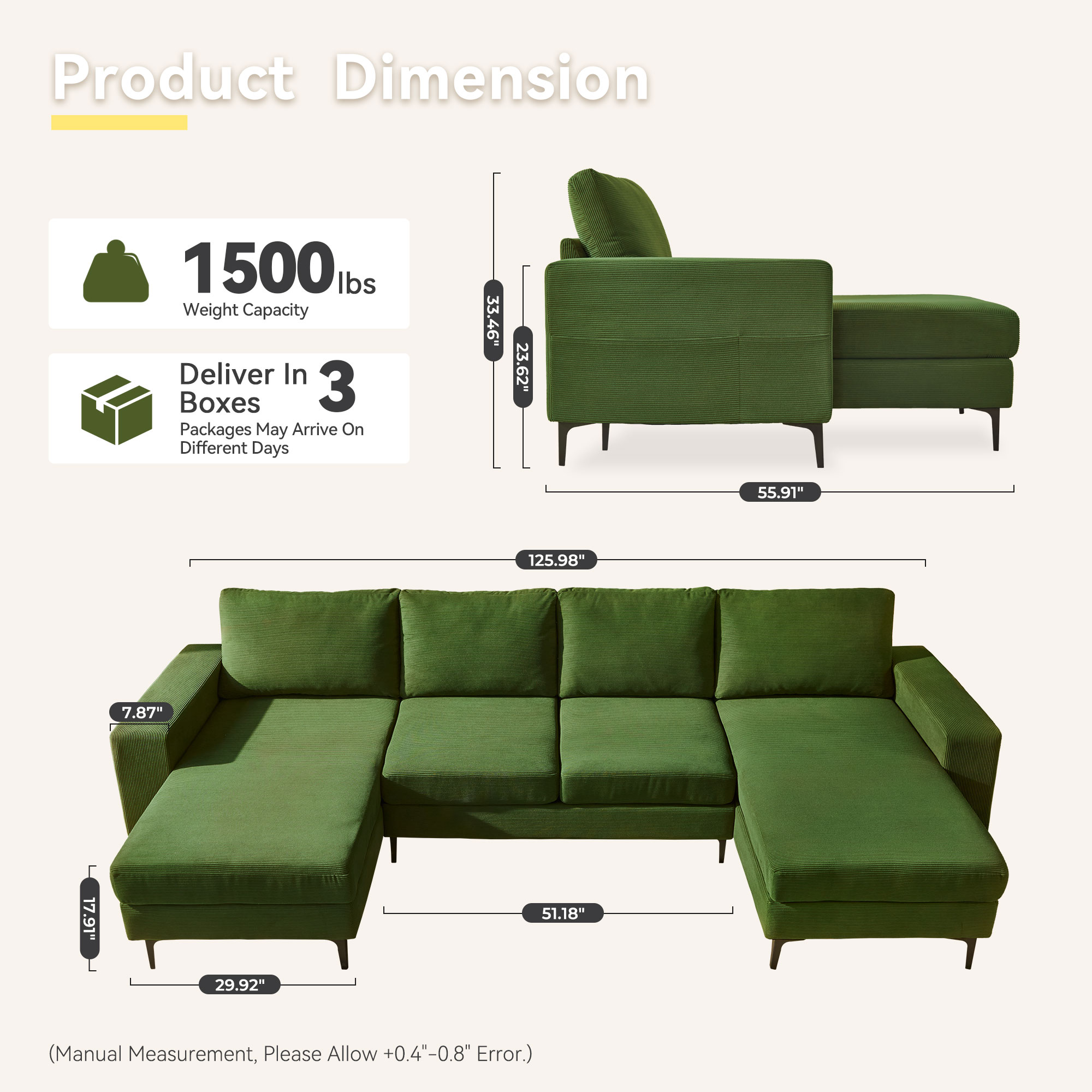 Pouuin SKIKI-660 Sofas-Loveseats - View #2