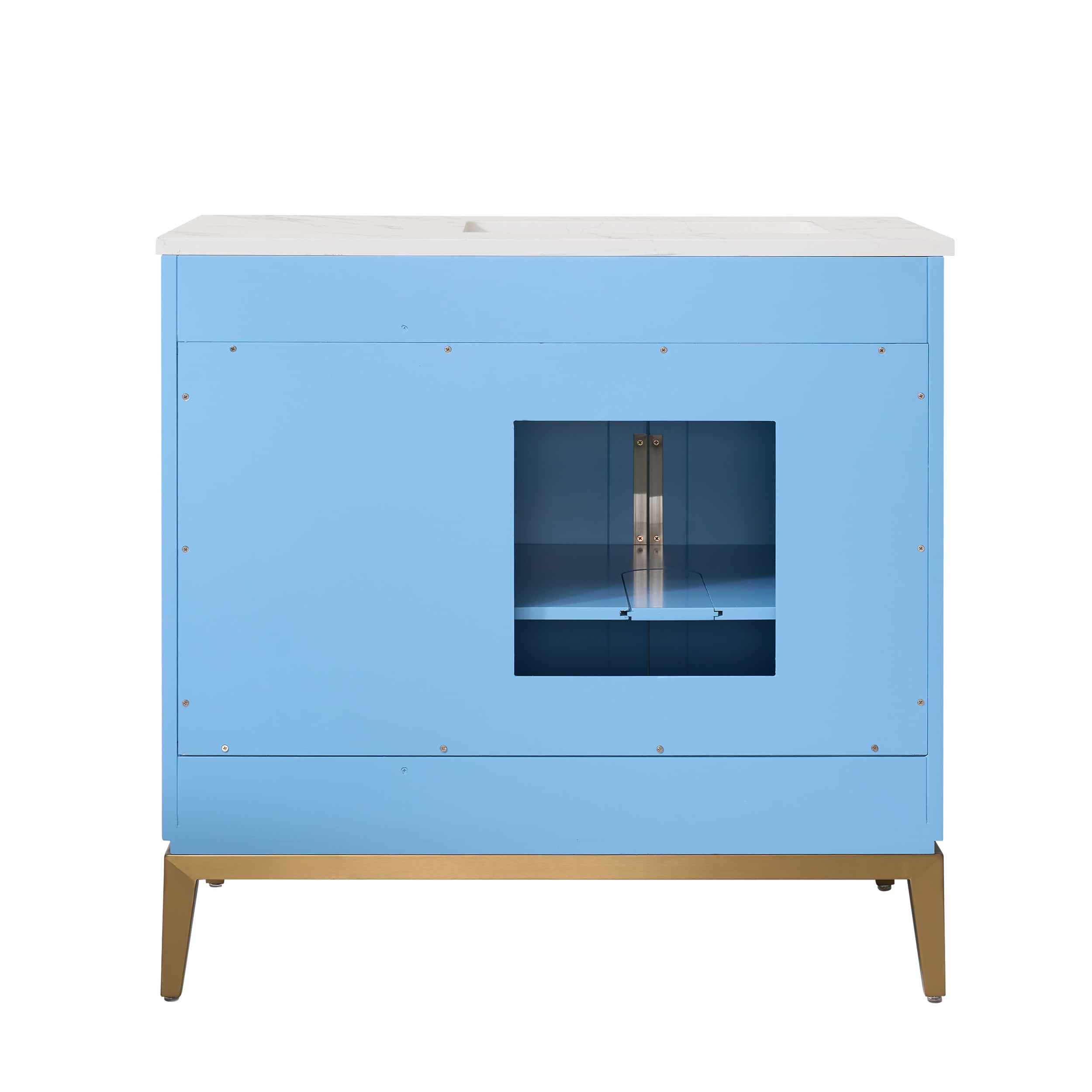 WELLFOR ALISON36QZ-LB Bath-Vanity-Combo - View #11