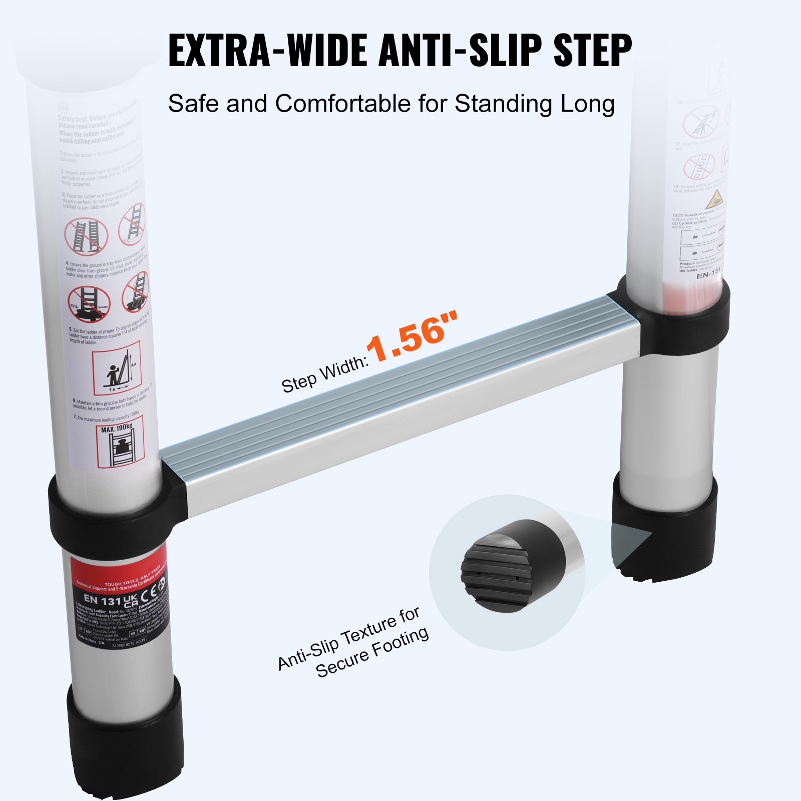VEVOR SCSSLTNLSLK805991V0 Step-Ladders - View #4