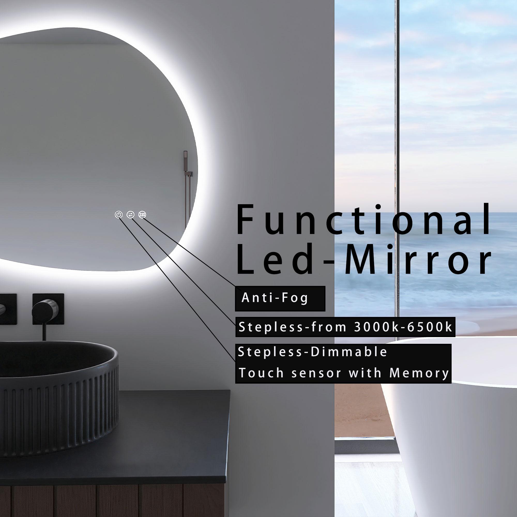 Bayfeve BF-233446-MIR Framed-Bath-Mirrors - View #9