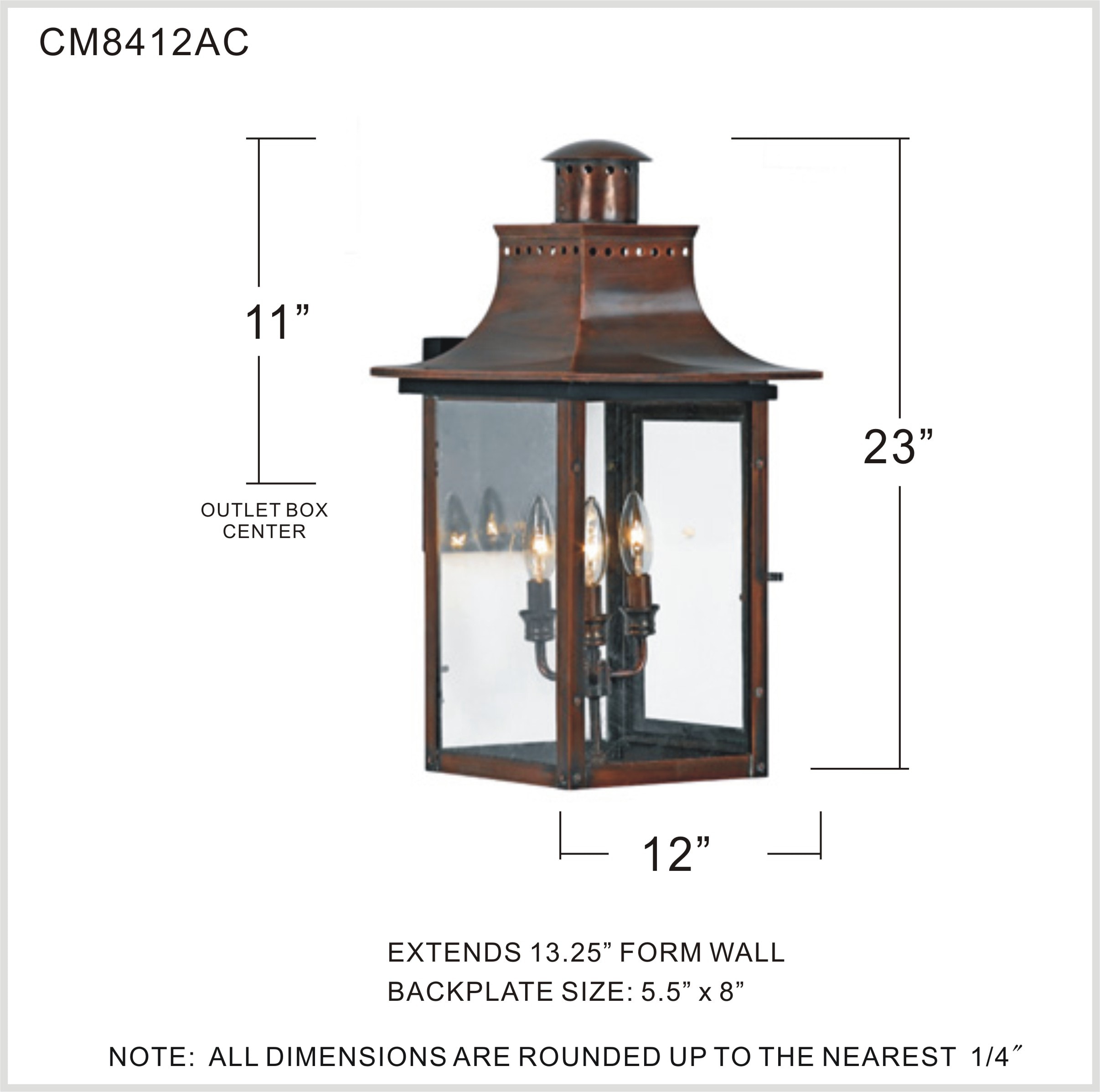 Quoizel CM8412AC Outdoor-Wall-Lighting - View #7