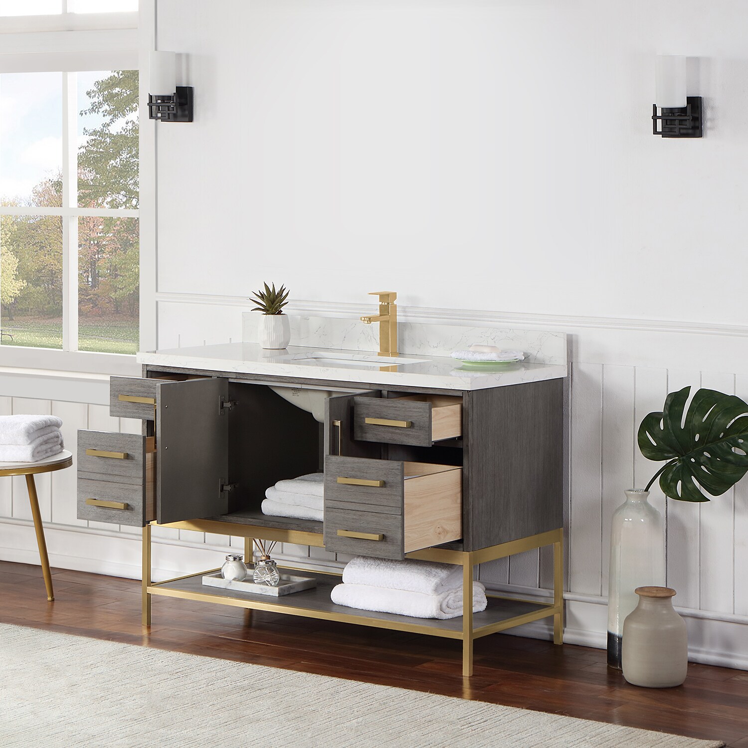Altair 546048-CR-GW-NM Bath-Vanity-Combo - View #7