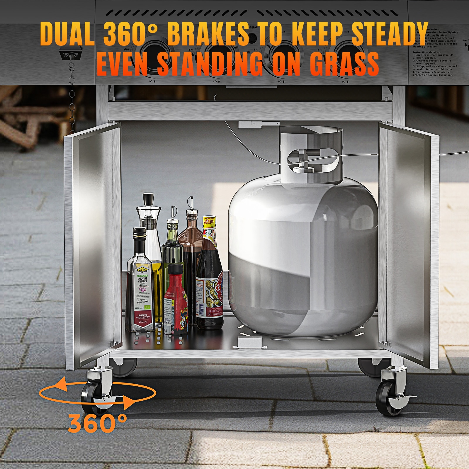 COWSAR LSG01GG41B Gas-Grill - View #5