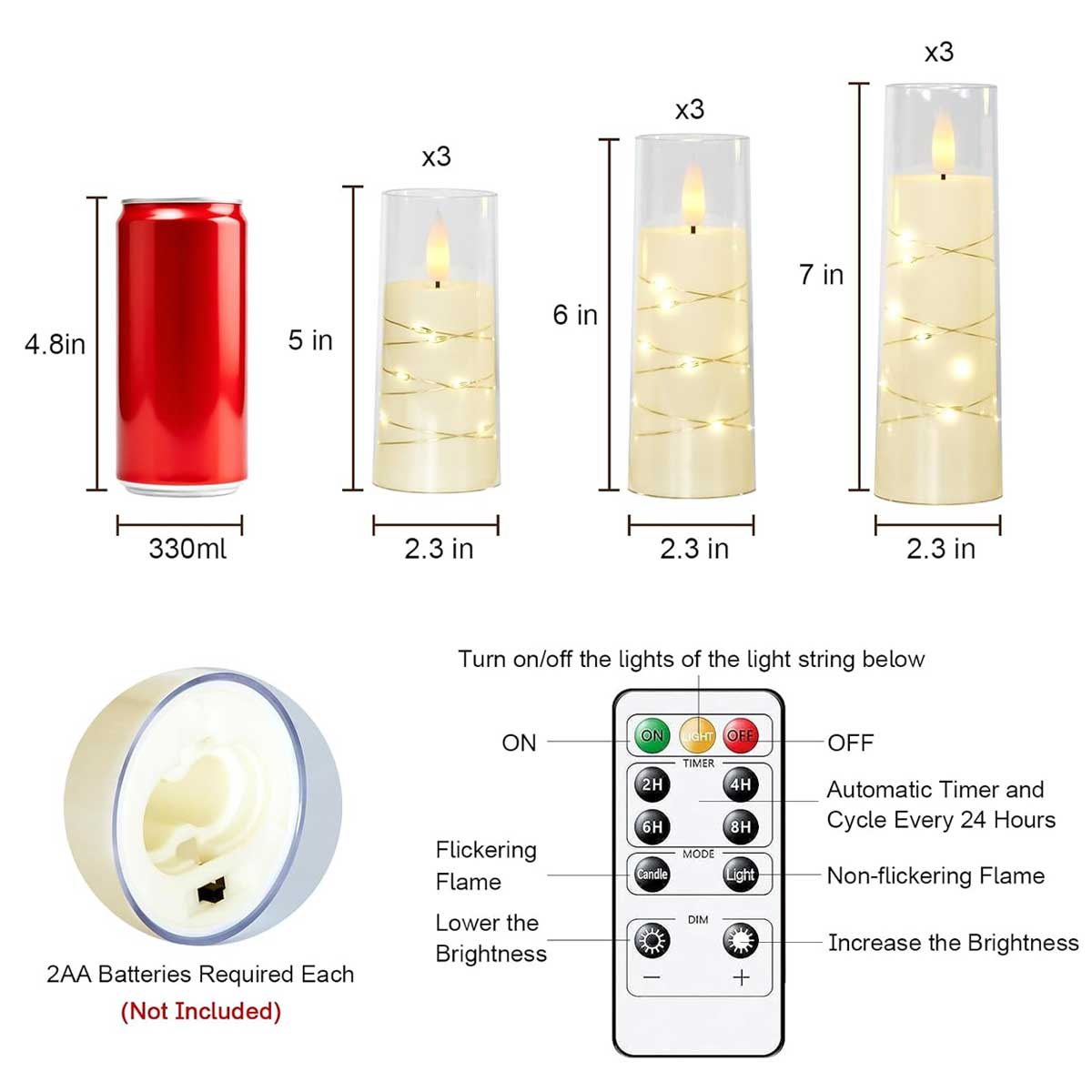 Aoibox LAB1203H09 candles - View #6