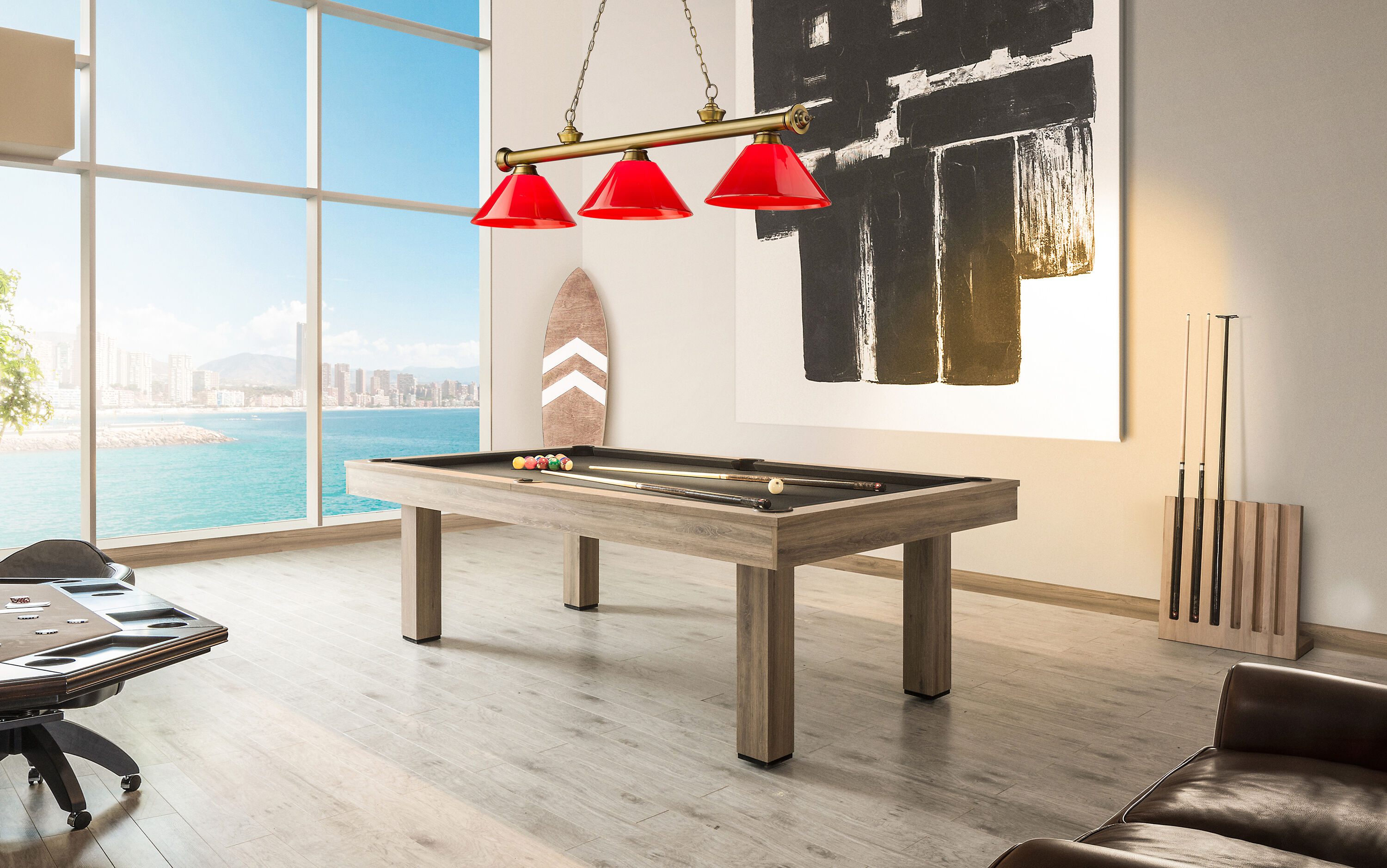 Z-Lite 2306-3RB-PRD Pool-Table-Lighting - View #6