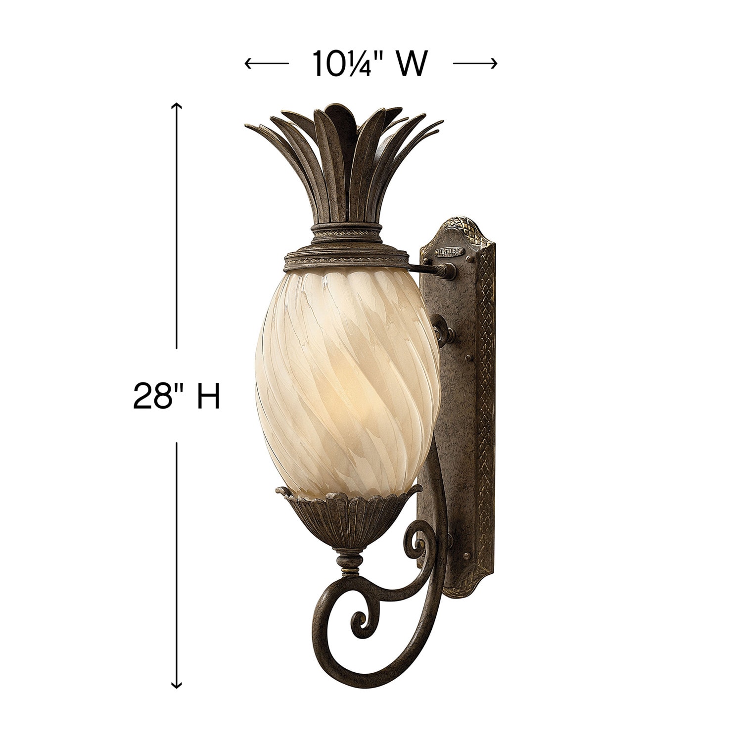 Hinkley 2124PZ Outdoor-Wall-Lighting - View #5