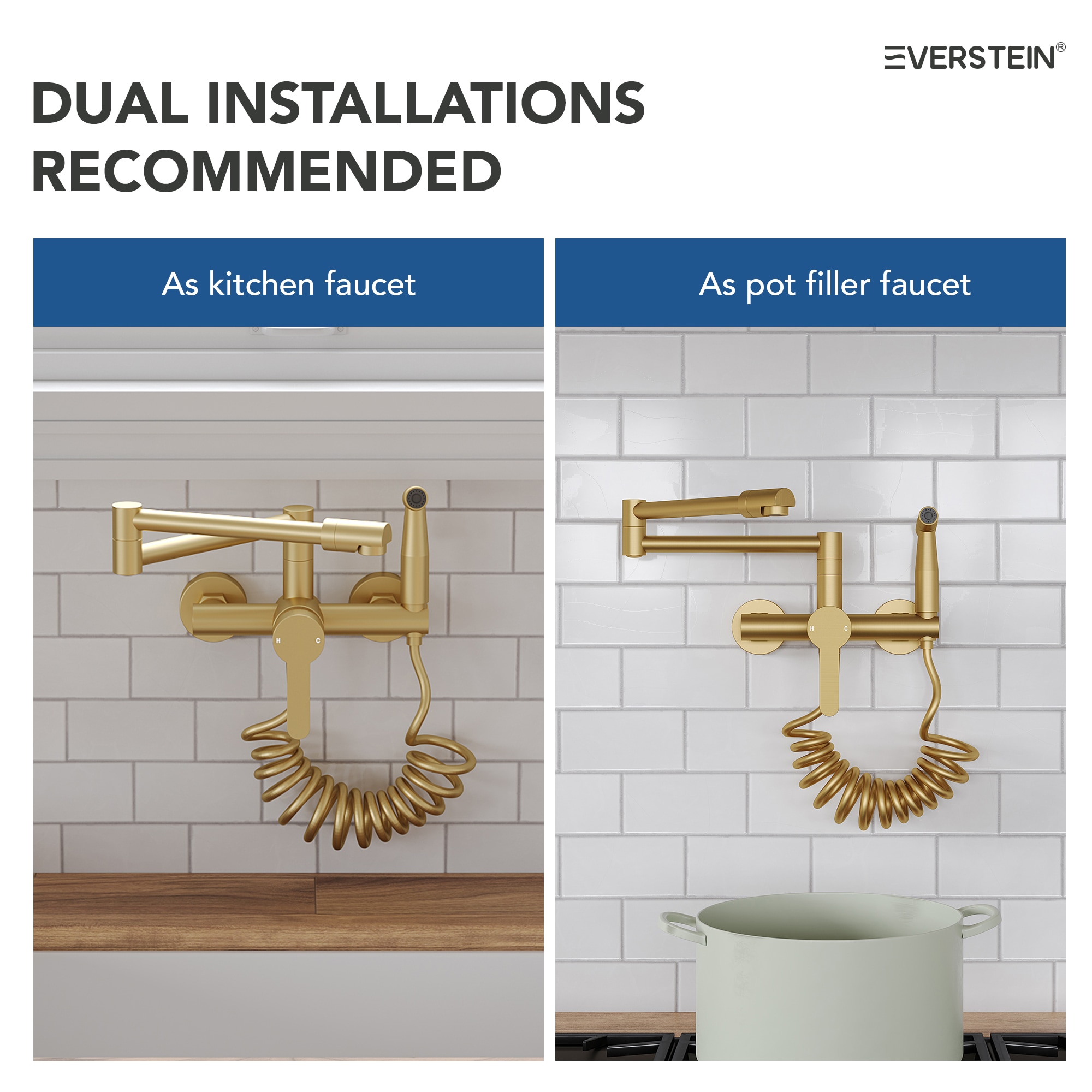 EVERSTEIN Q-906-OTOP Kitchen-Faucets - View #8