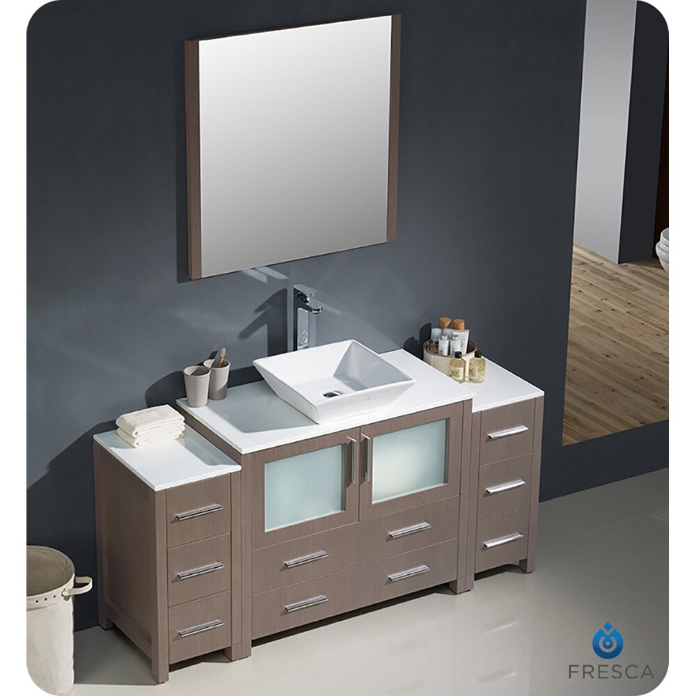 Fresca FCB62-123612GO-CWH-V Bath-Vanity-Combo - View #7