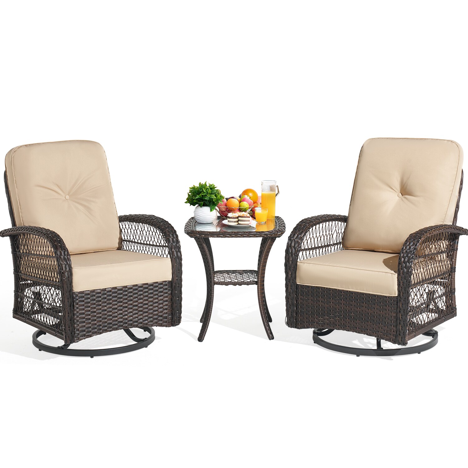 AOXUN PA-120GR09 Patio-Conversation-Sets - View #7