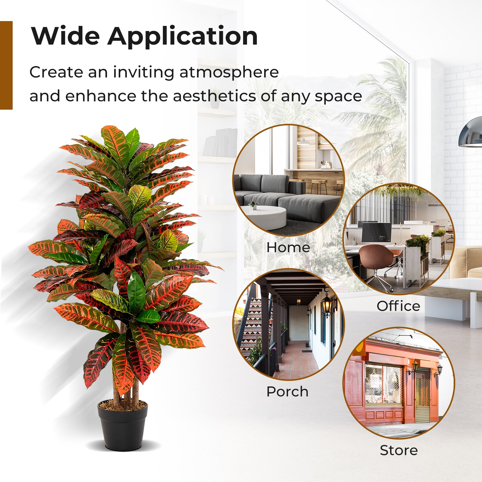YERIVA FP180CTHZ1 Artificial-Plants-Trees - View #6