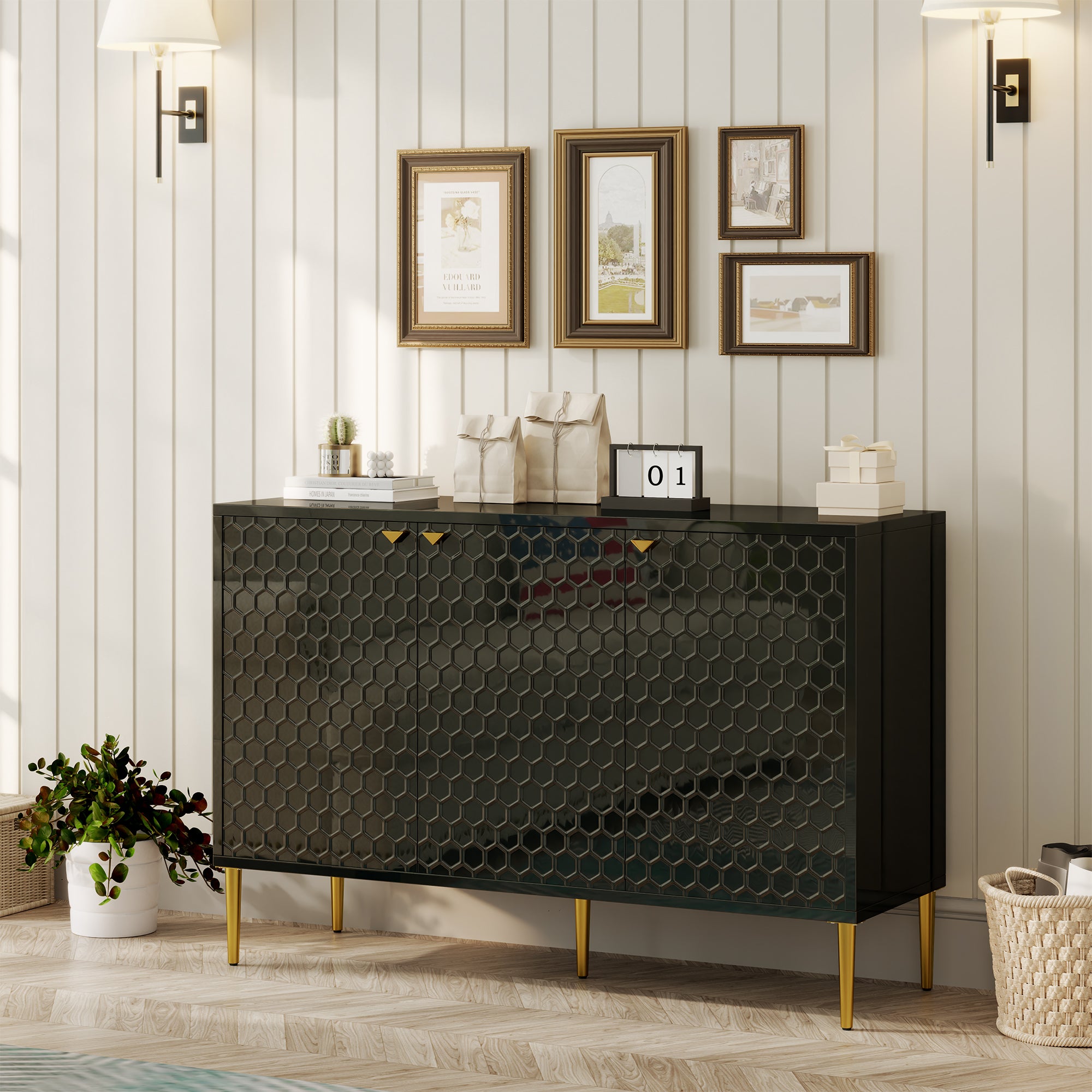 Boyel Living BL-0013M-BK Utility-Storage-Cabinets - View #4