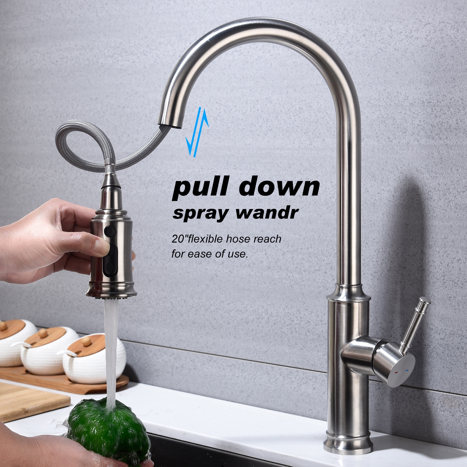 Ovios TH4026 Kitchen-Faucets - View #4
