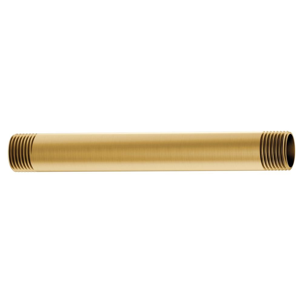 Moen 116651BG Transitional Brushed Gold 6-in Universal Shower Shower arm 0.5-in -ID