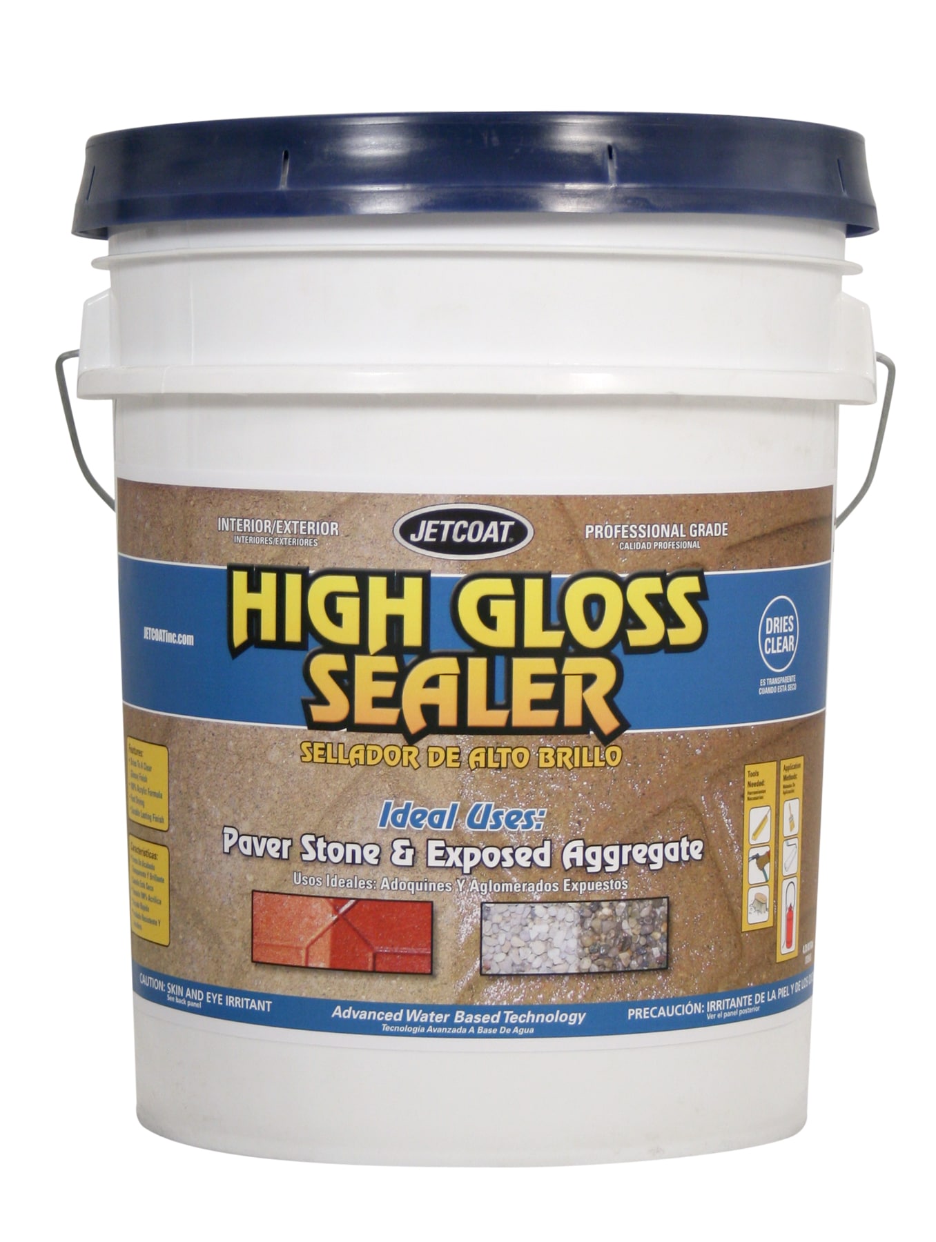 Jetcoat Clear Semi-gloss Transparent Acrylic Sealer (5-Gallon) in the  Waterproofers & Sealers department at