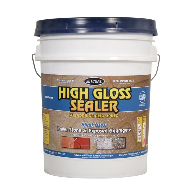 Jetcoat Clear High-gloss Transparent Acrylic Sealer (5-Gallon) in the  Waterproofers & Sealers department at
