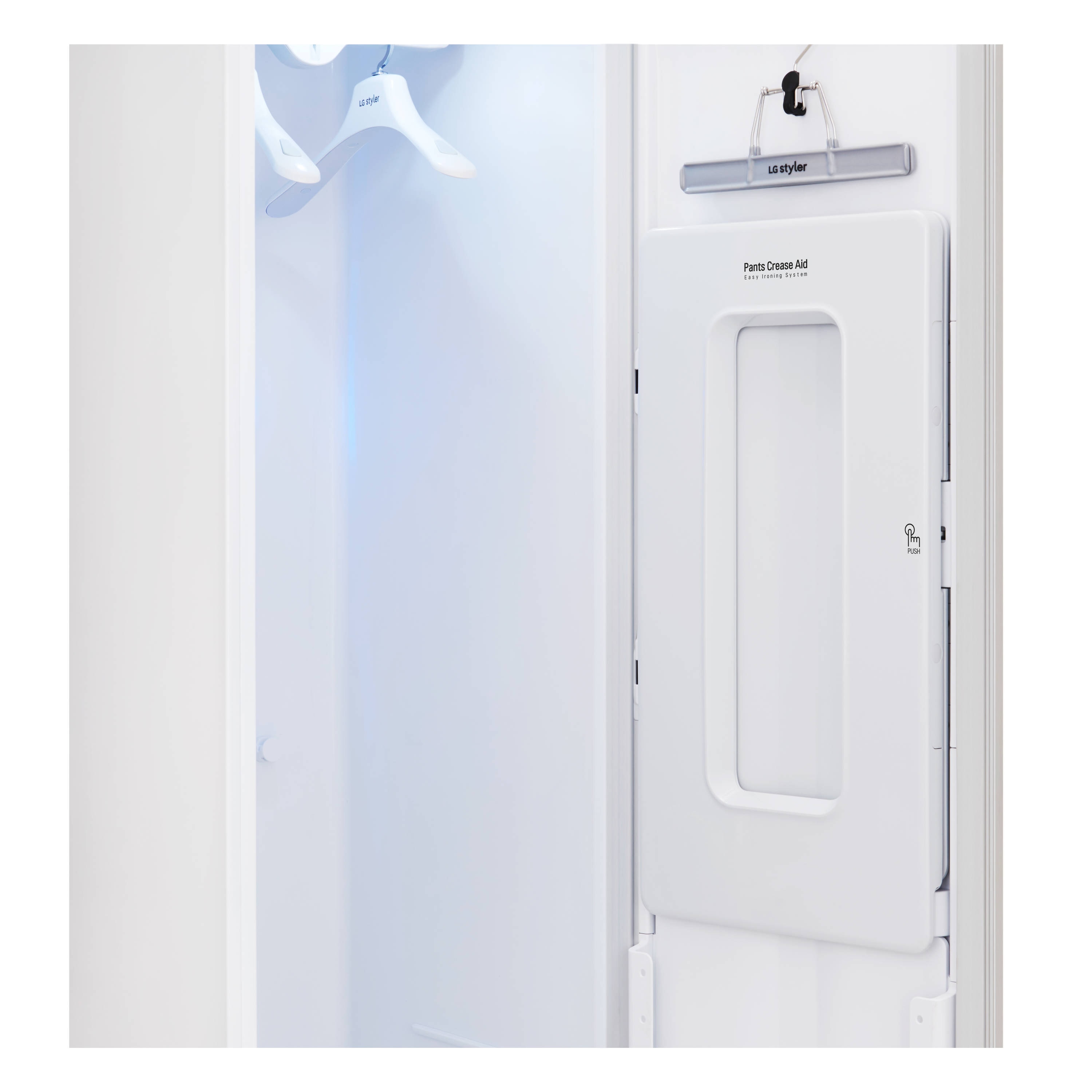 LG Lg STYLER SMART WI-FI ENABLED STEAM CLOSET WITH TRUESTEAM TECHNOLOGY AND  EXCLUSIVE MOVING HANGERS - N/A - On Sale - Bed Bath & Beyond - 38405795
