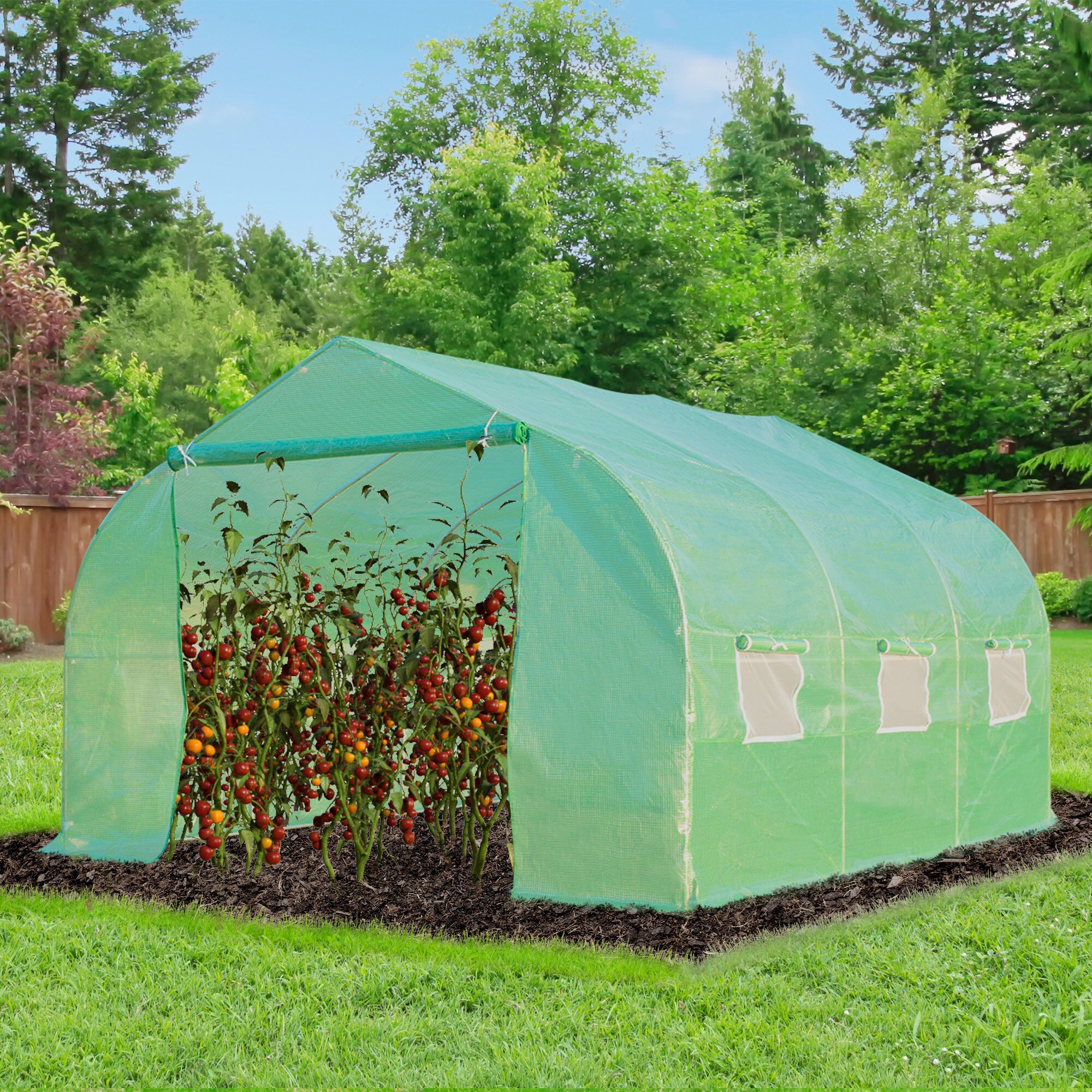 Outsunny 845-015 greenhouses - View #8