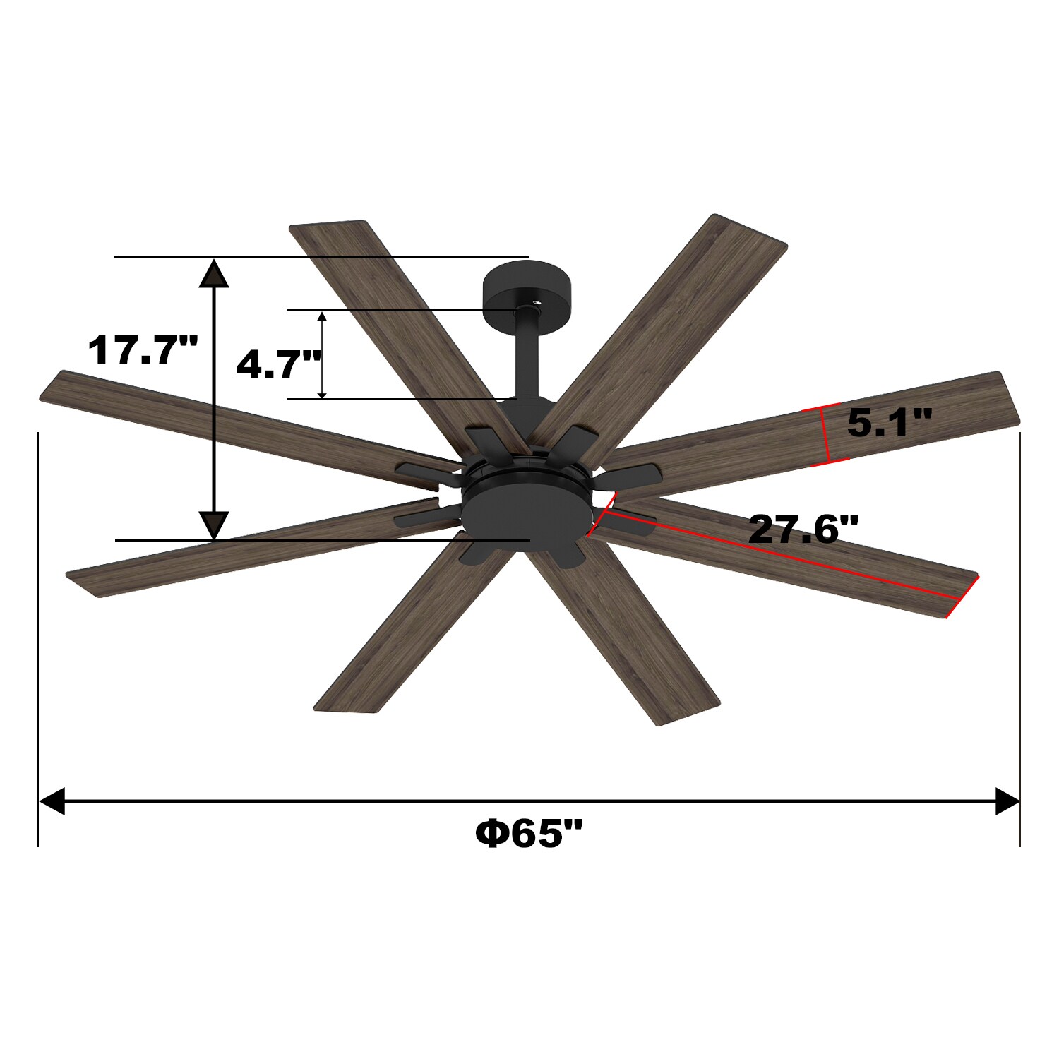 FUFU&GAGA BC0232-01 Ceiling-Fans - View #17