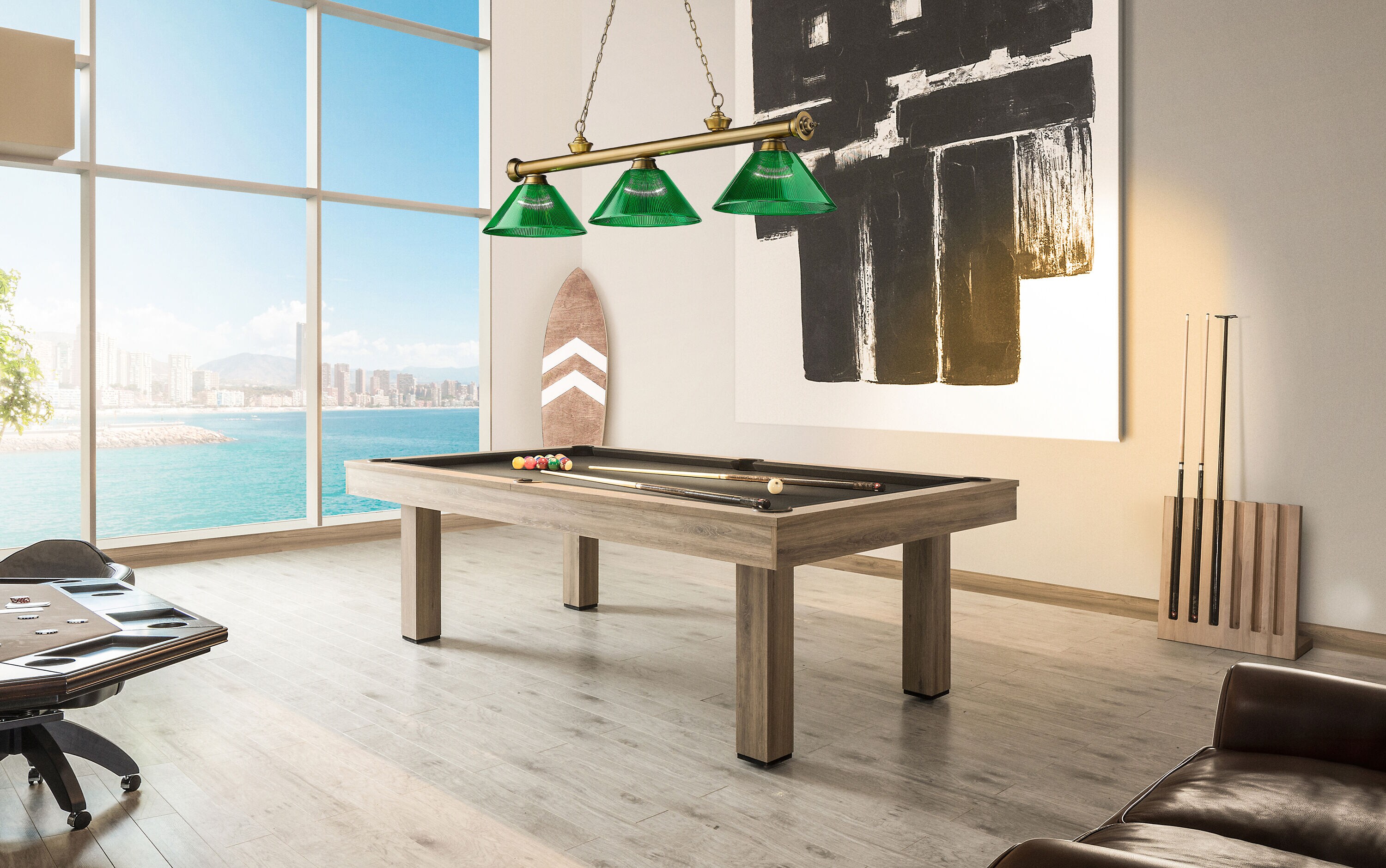 Z-Lite 2306-3RB-ARG Pool-Table-Lighting - View #6