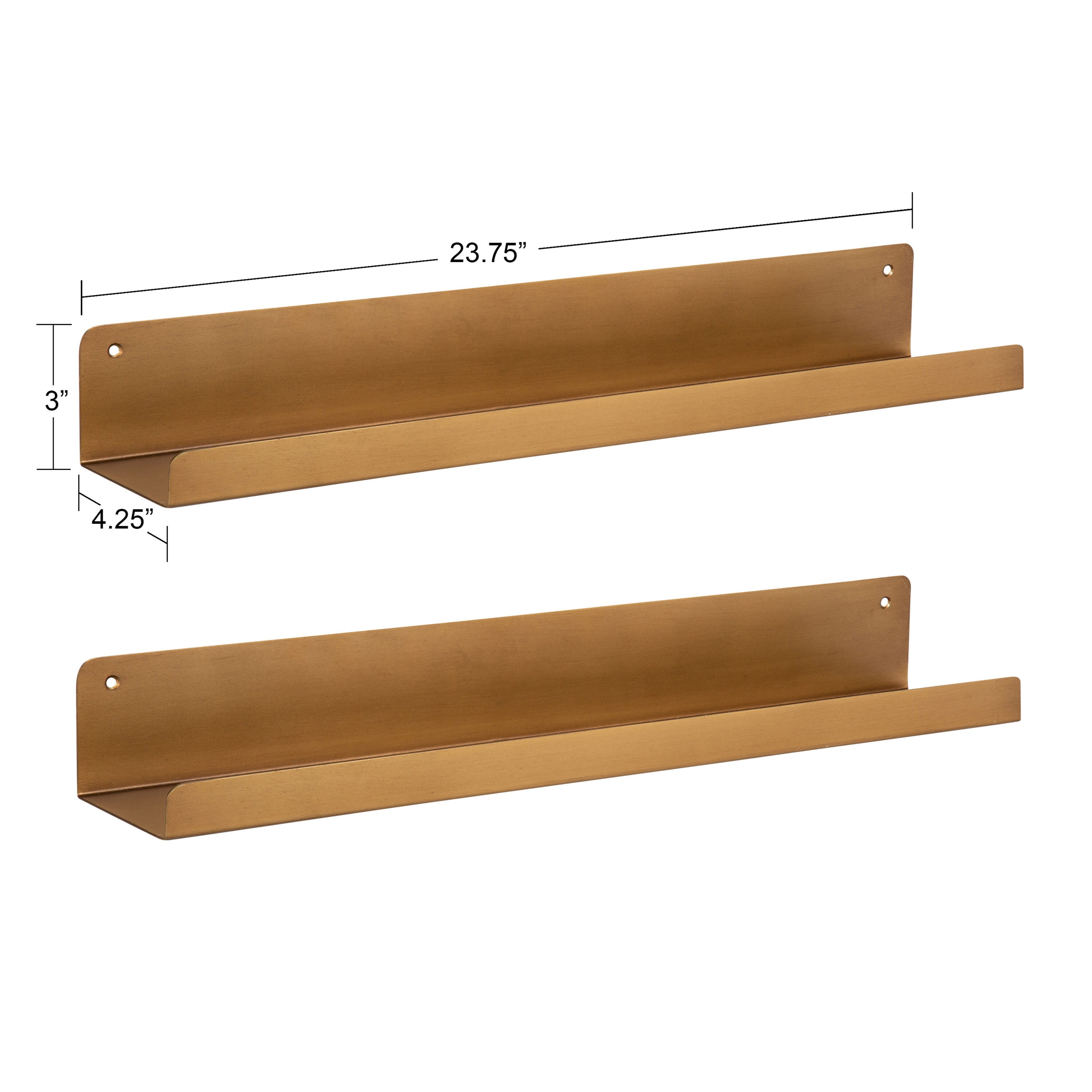 Kate and Laurel 216029 Wall-Mounted-Shelving - View #2