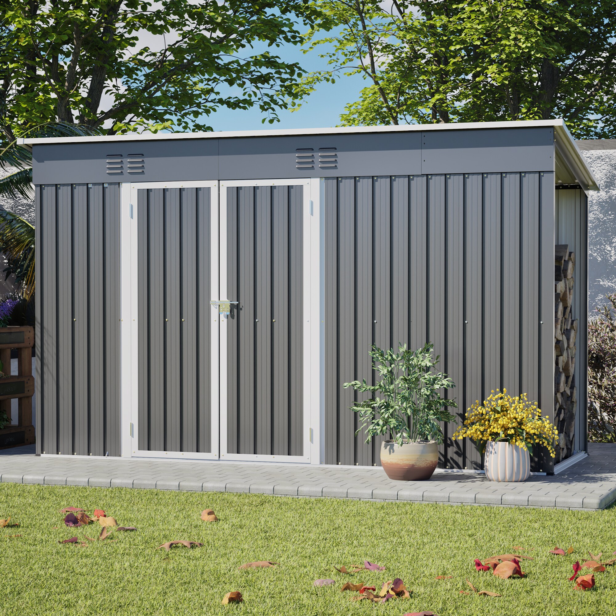 GDFStudio 368579 Metal-Storage-Buildings-Sheds - View #10