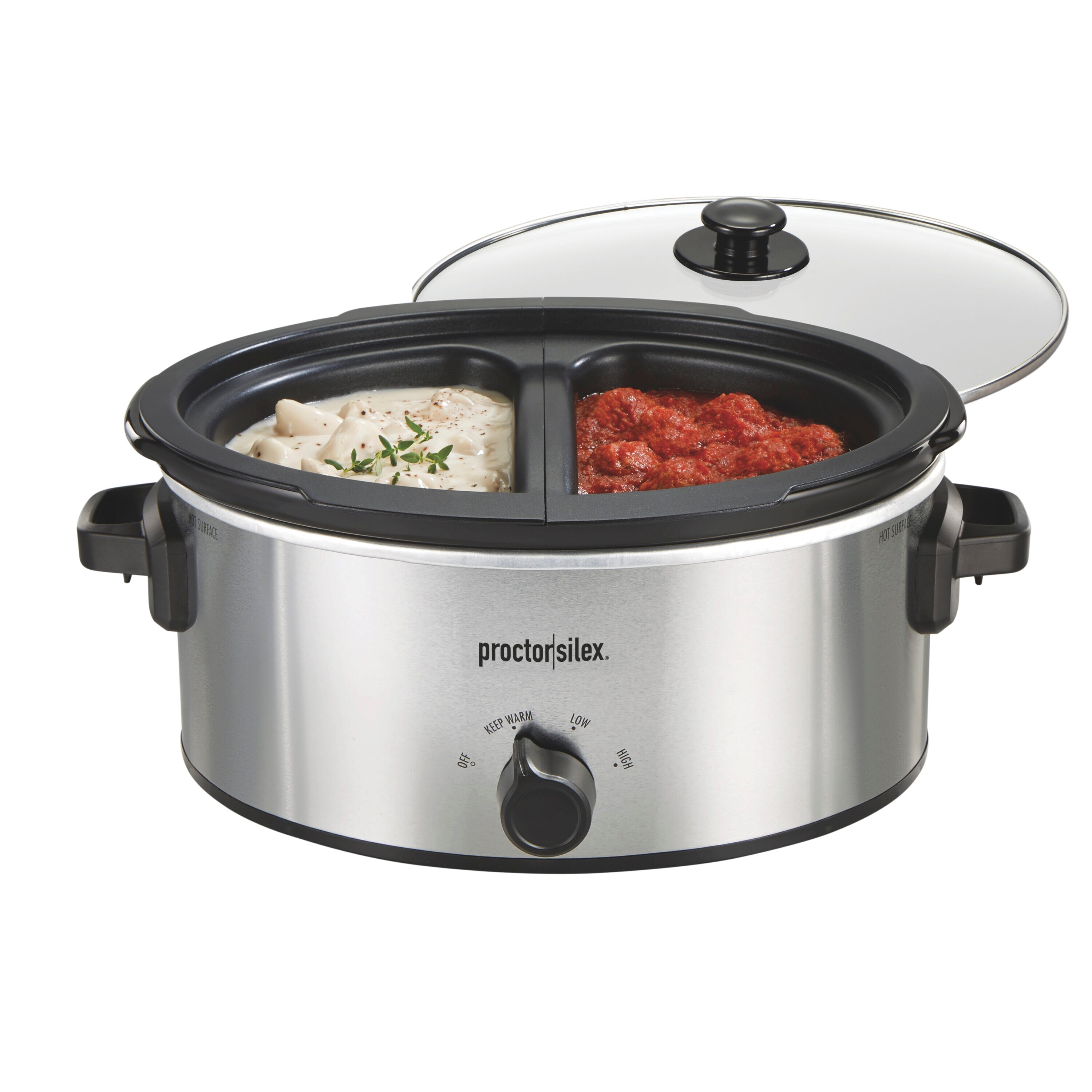 Hamilton Beach 6-Quart Large Slow Cooker ( Stainless steel ) #33563MN