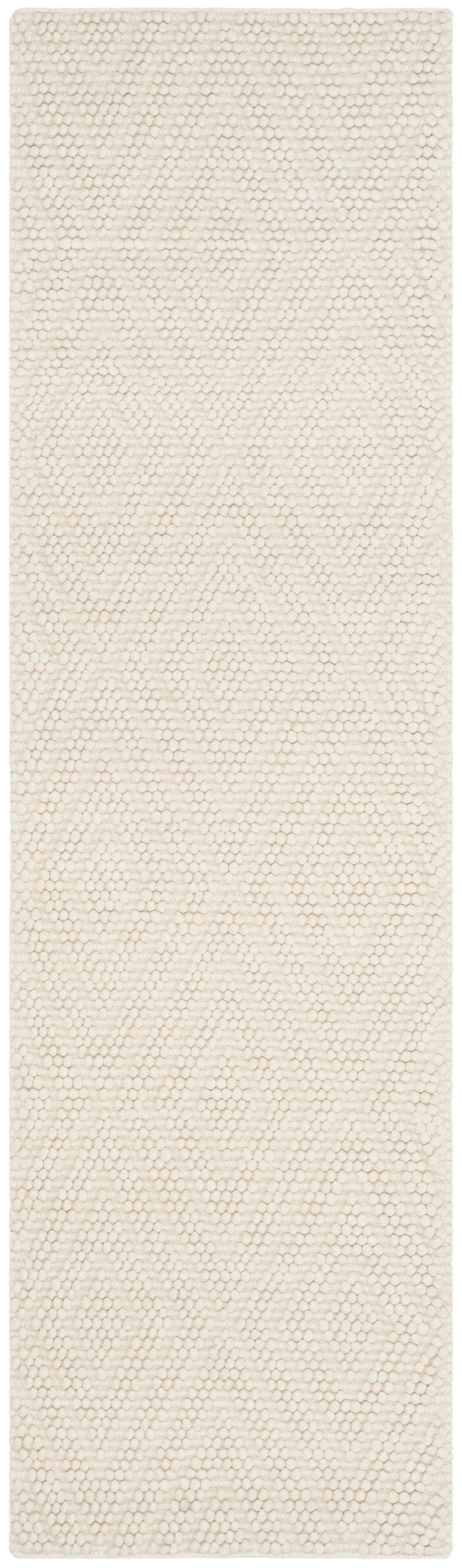 Safavieh NAT623A-28 Natura 2 x 8 (ft) Wool Ivory Rectangular Indoor Abstract Coastal Runner rug