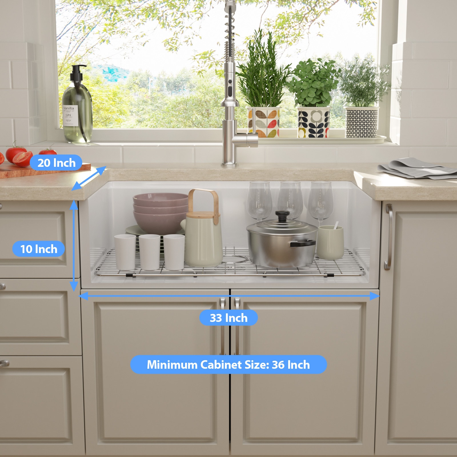 Lordear LD-TCS3320 Kitchen-Sinks - View #8