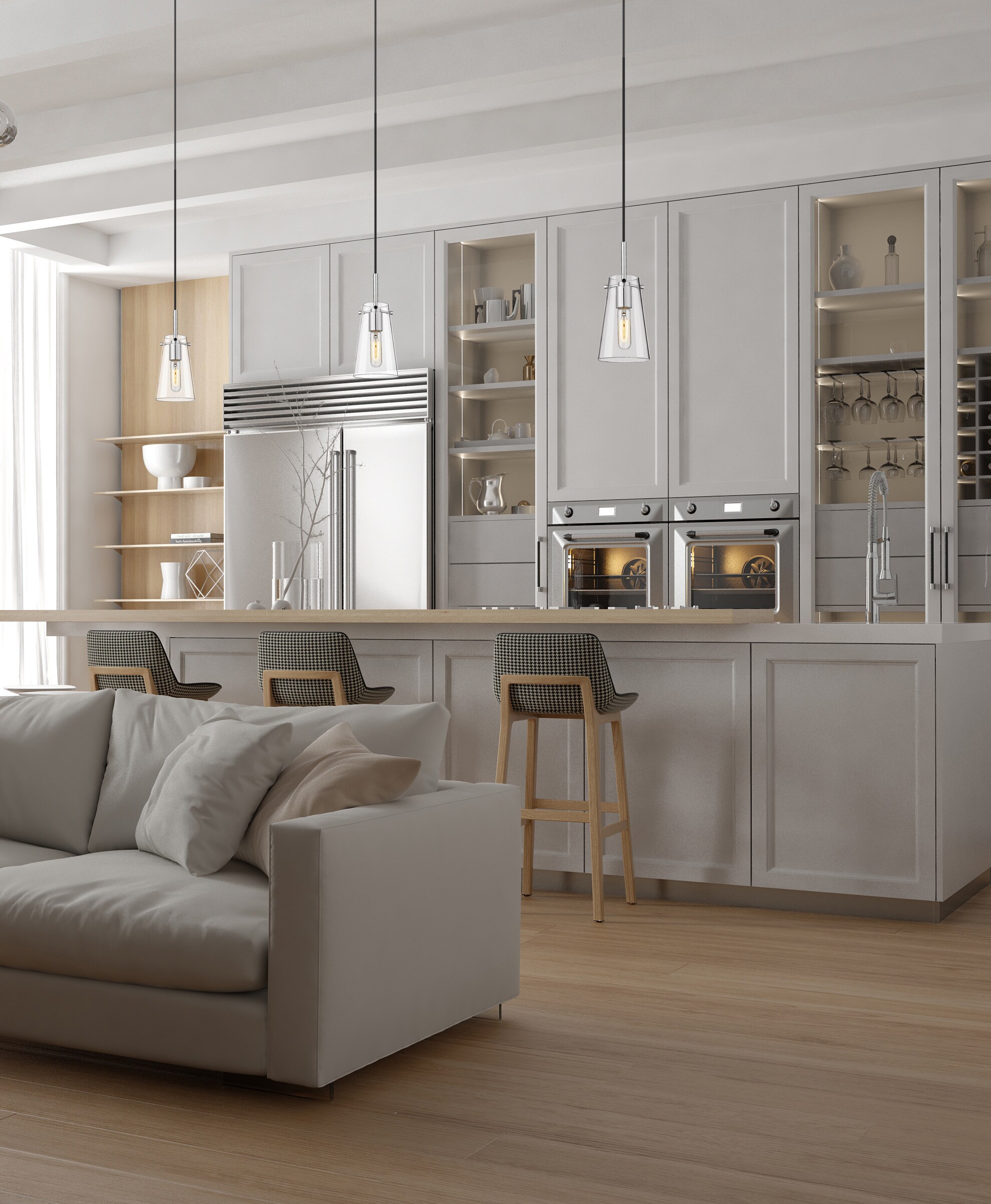 Z-Lite 7508MP-CH Pendant-Lights - View #2