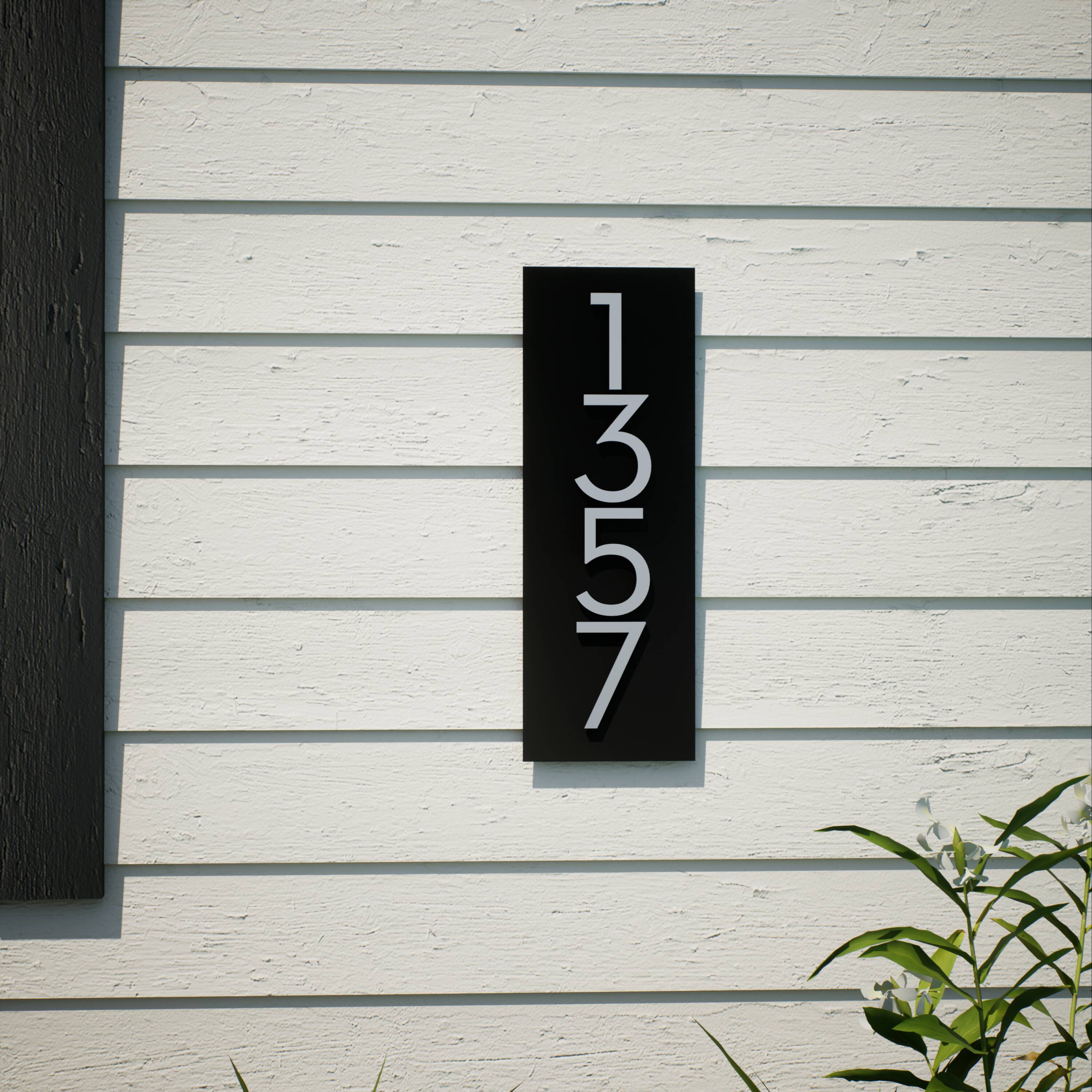 Post & Porch SIMPLY-BLACK Outdoor-Plaques-Holders - View #4
