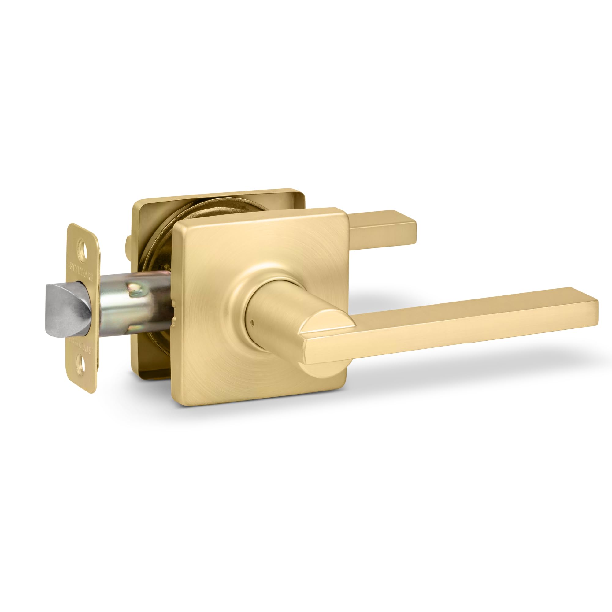 Mega Handles Maven Passage Door Handle - 1 Pack Reversible Gold Door ...