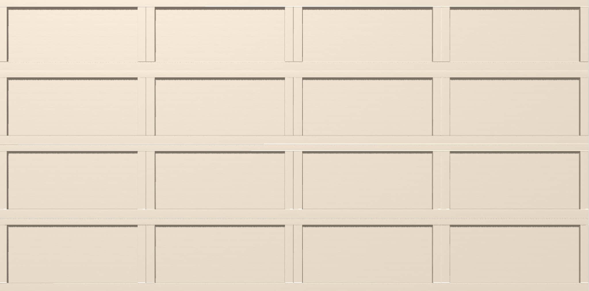 Wayne Dalton WD9405WSA168 Classic Steel Model 9405 16-ft x 8-ft Insulated Almond Double Garage Door