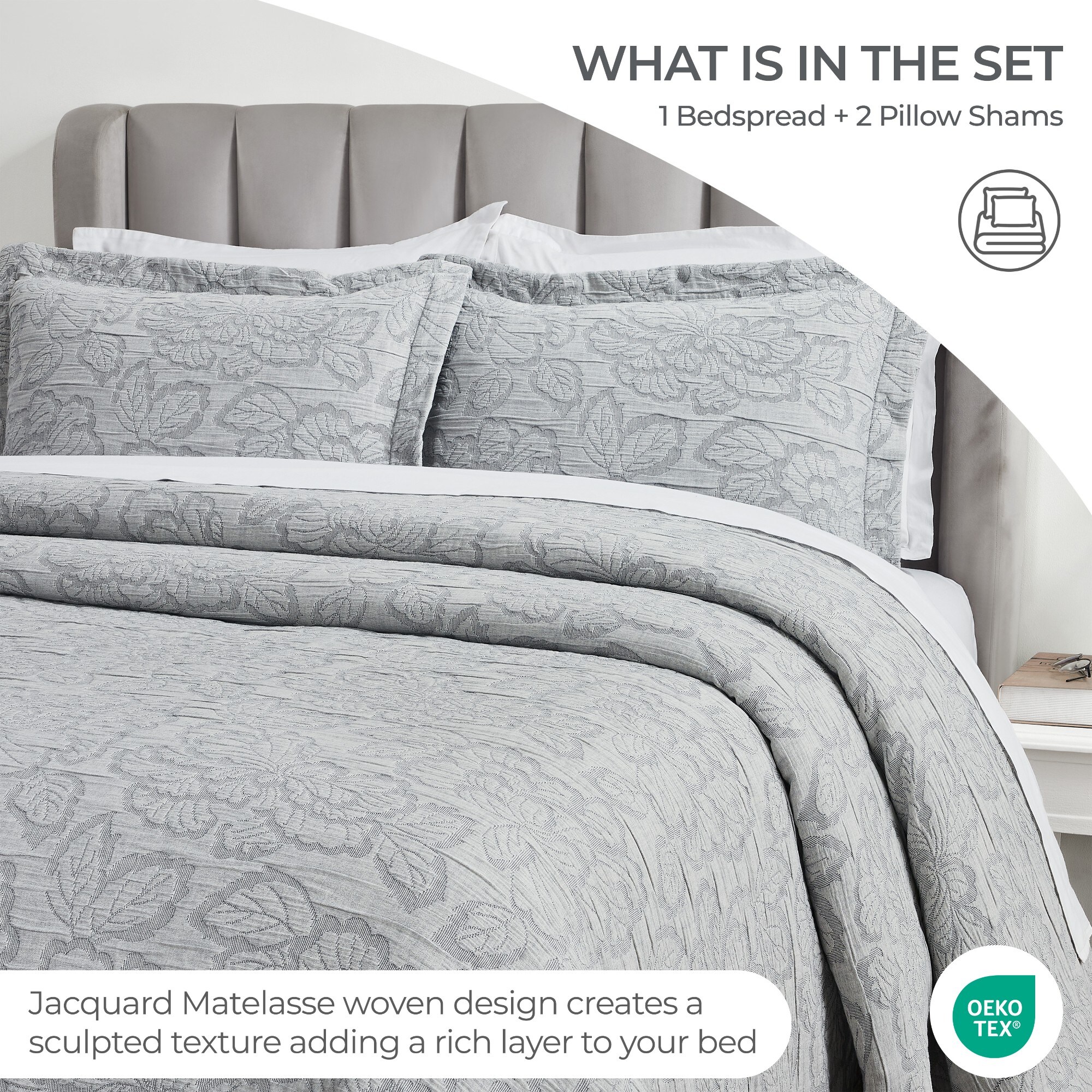 Superior BDSPD HBSCS-FL-DB Comforters-And-Bedspreads - View #2