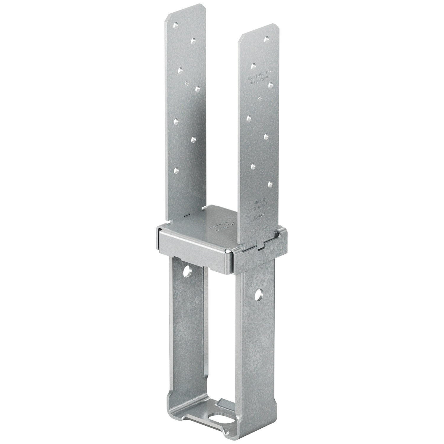 Simpson Strong-Tie CBSTQ44Z CBSTQ 4-in x 4-in ZMAX Wood to concrete (cast in place) Standoff column base
