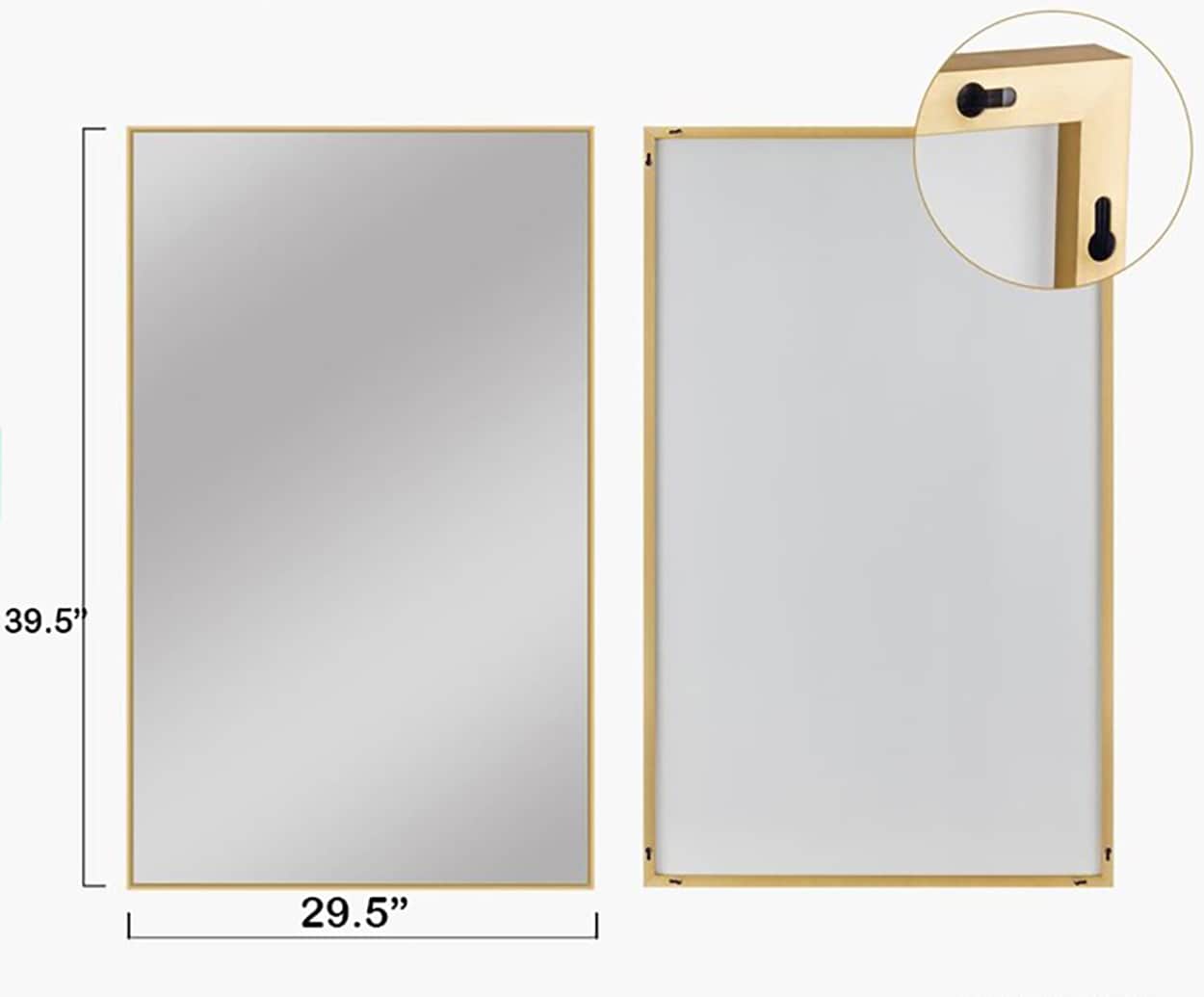 Decor Wonderland B0061LK75G Framed-Bath-Mirrors - View #6