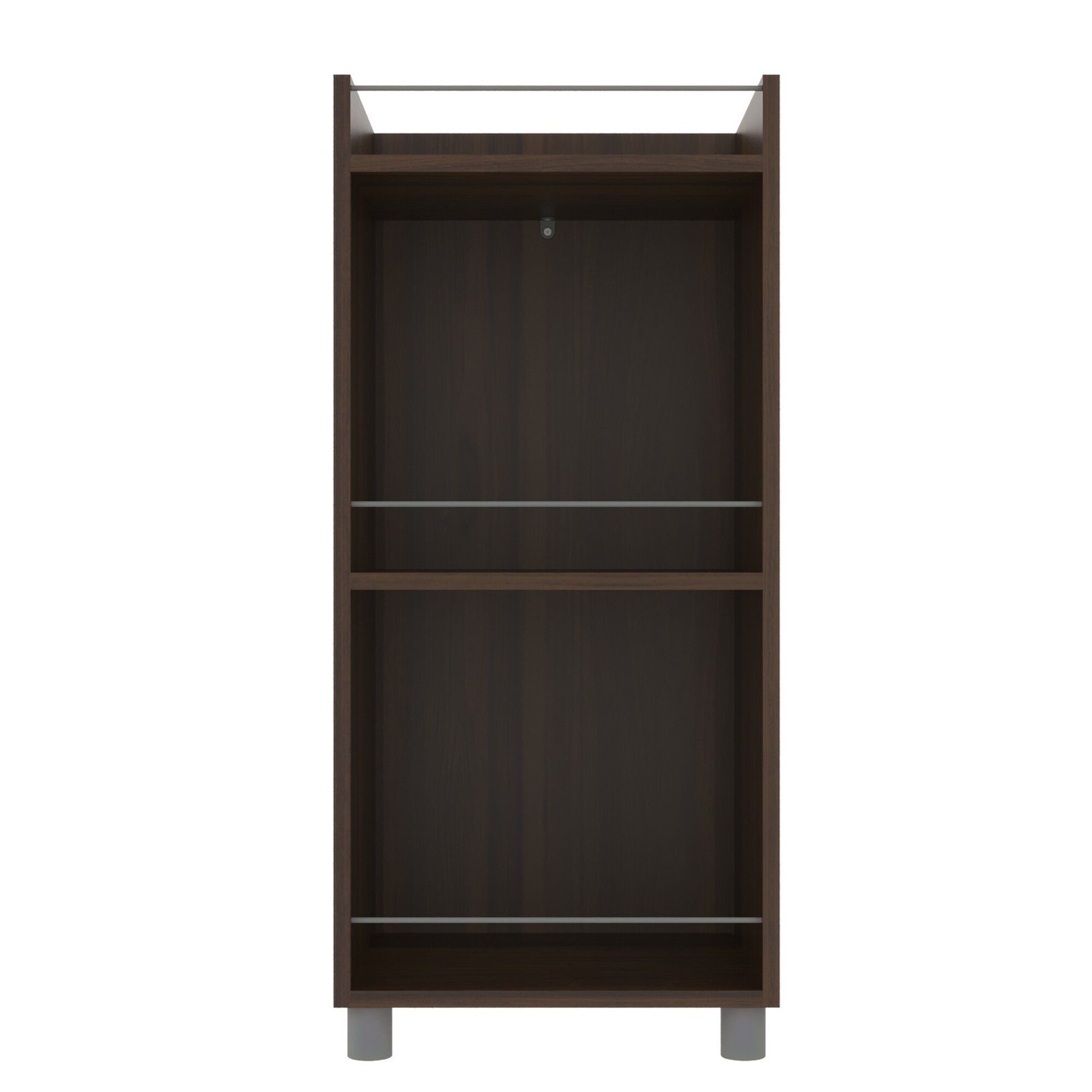 Benzara 15.35-in W x 34-in H Particleboard Brown Freestanding Utility ...