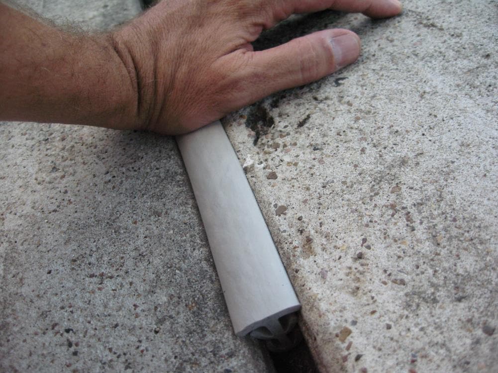 Trim A Slab 3 Pack 1/2 in. x 4 ft. Gray Concrete Expansion Joint Replacement Sidewalk Sticks