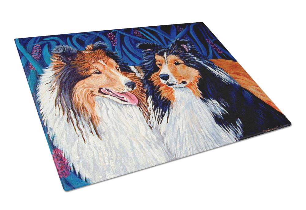 Caroline's Treasures 7508LCB 11.25-in L x 15.75-in W Glass Cutting Board