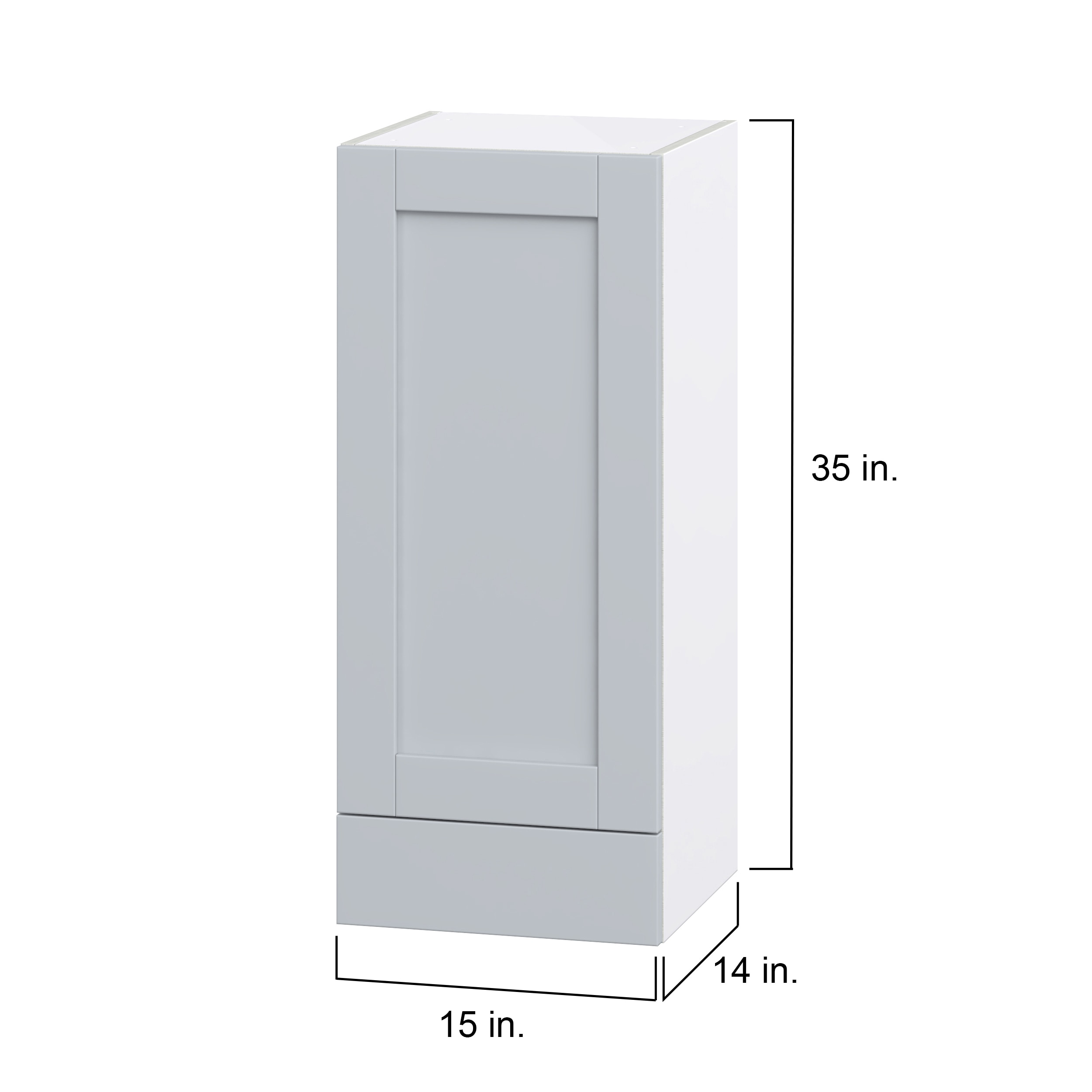 Hugo&Borg DSW1535A(L/R)-CH Cabinets-Kitchen - View #4
