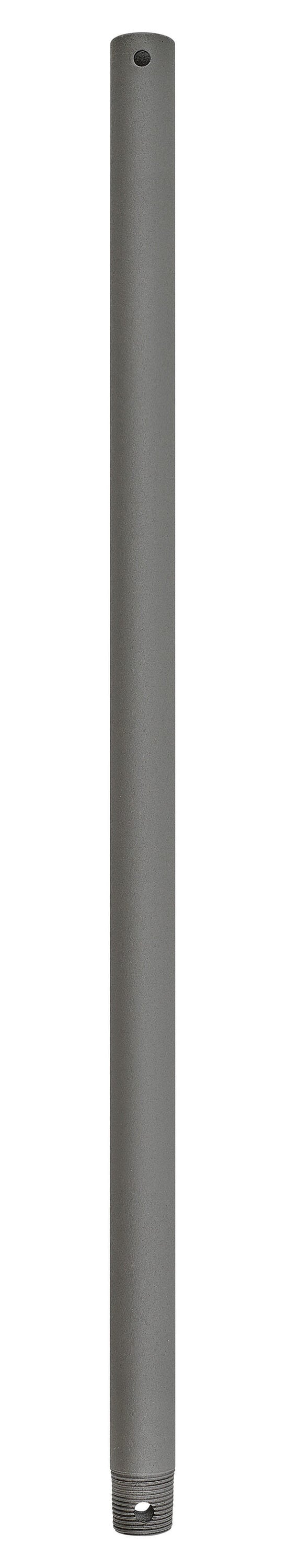 Graphite Steel 24-Inch Ceiling Fan Extension Downrod