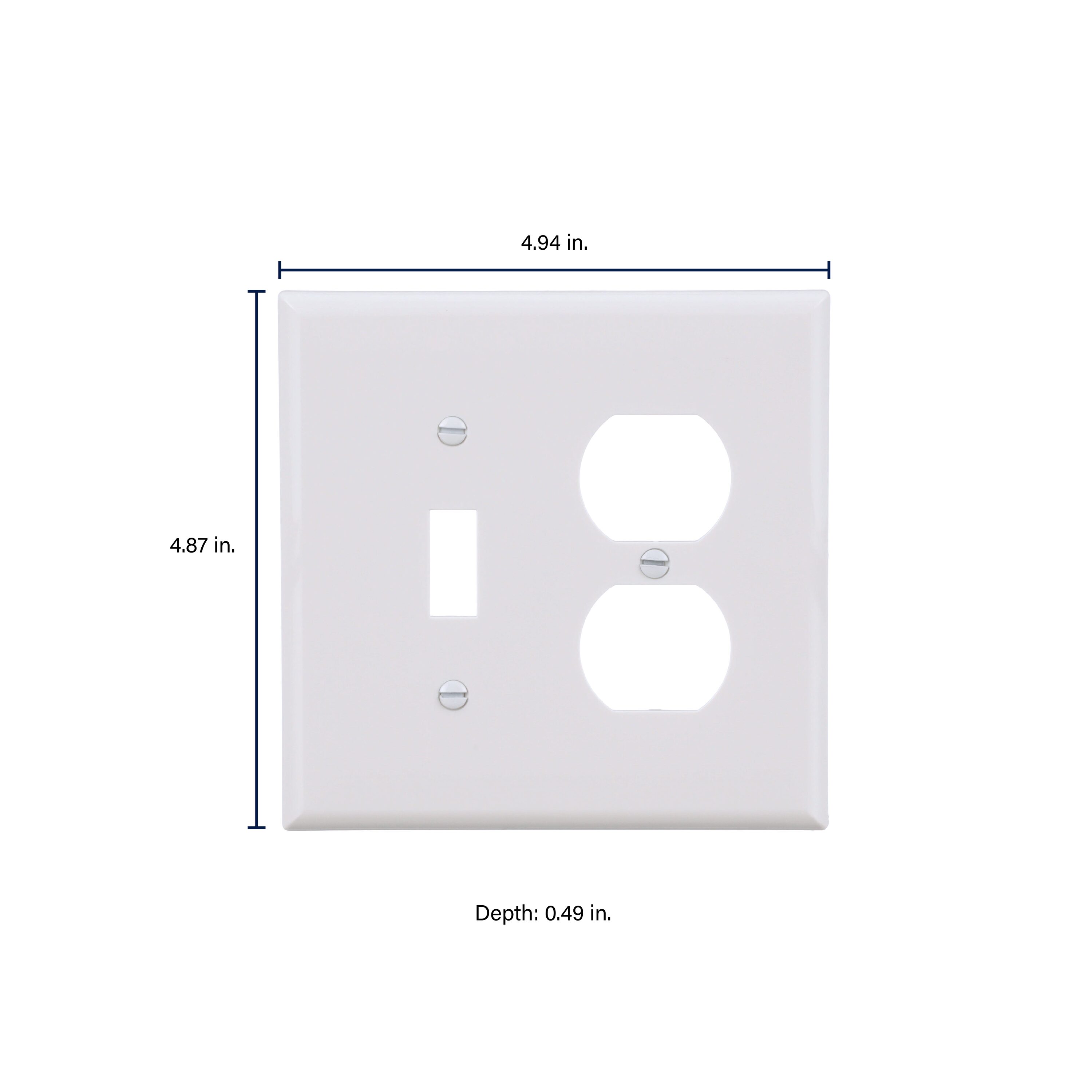 Eaton PJ18W-F-LW Electrical-Wall-Plates - View #2