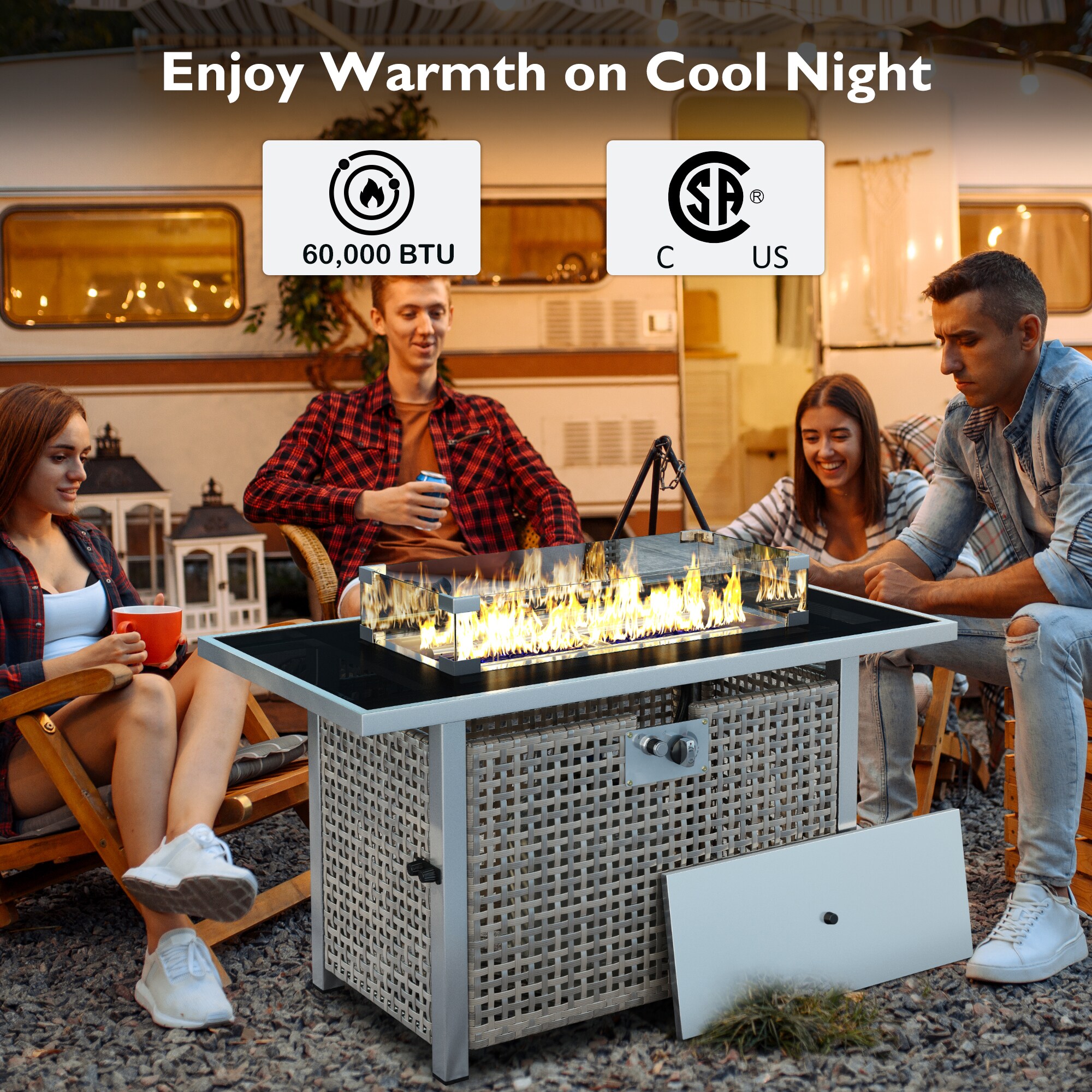 GDFStudio 331464 Outdoor-Gas-Firepits - View #3