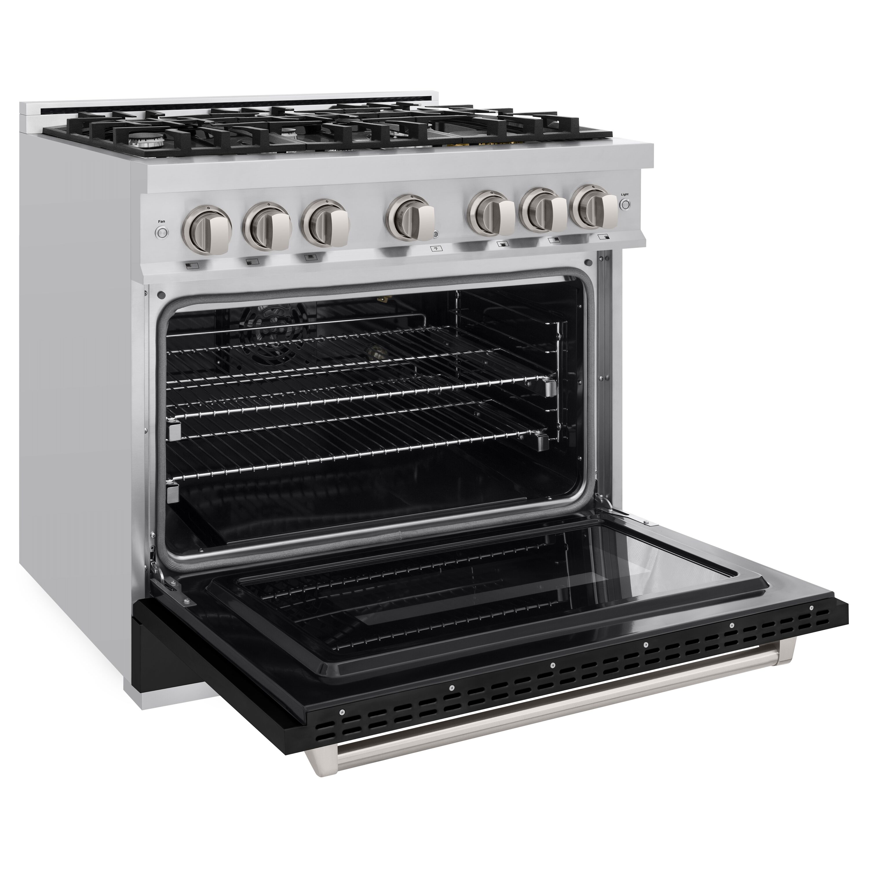 ZLINE KITCHEN & BATH CGR-BLM-36 Freestanding-Gas-Ranges - View #4