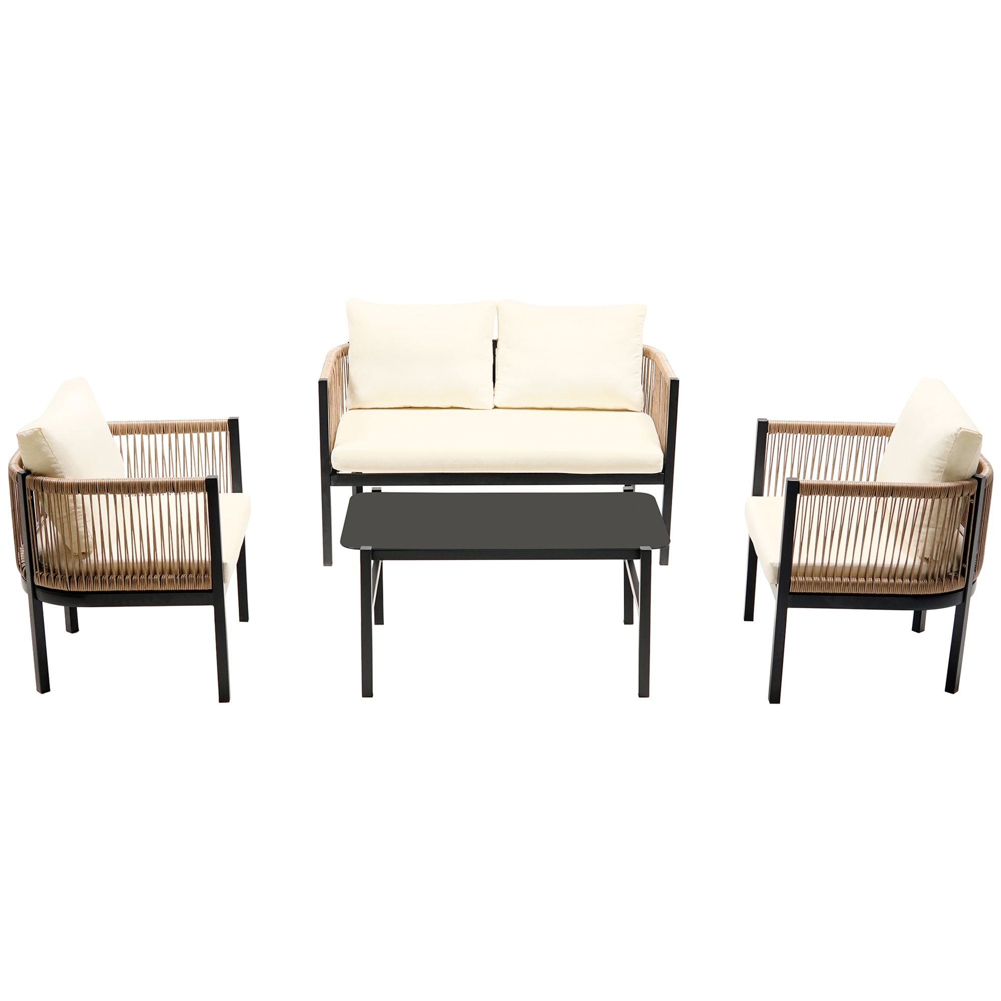 SINOFURN SYA330126BG Patio-Conversation-Sets - View #4