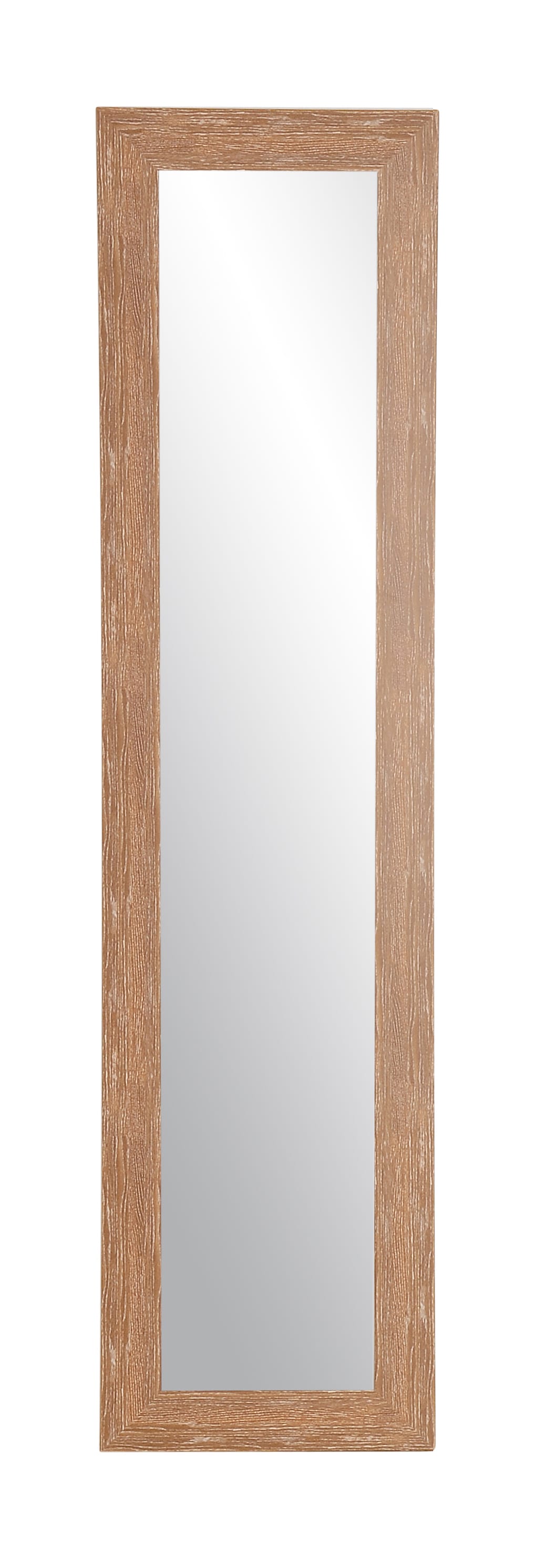 BrandtWorks BM88SKINNY 16-Inches W x 71.0-Inches H Rectangle Copper Grain Framed Full Length Wall Mirror